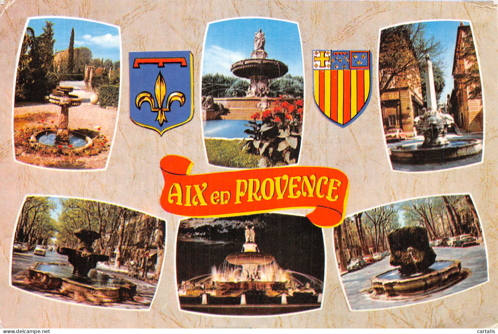 13-AIX EN PROVENCE-N° 4420-E/0163 - Aix En Provence