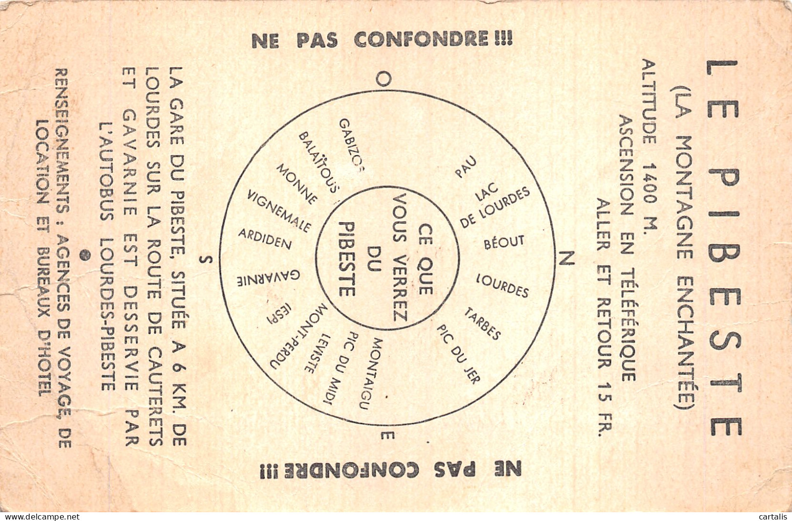 65-LE PIBESTE-N° 4420-E/0121 - Autres & Non Classés