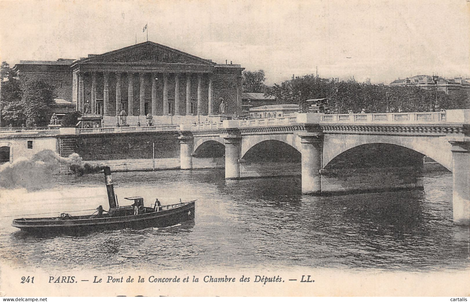 75-PARIS LE PONT DE LA CONCORDE ET LE CHAMBRE DES DEPUTES-N° 4420-E/0071 - Sonstige & Ohne Zuordnung