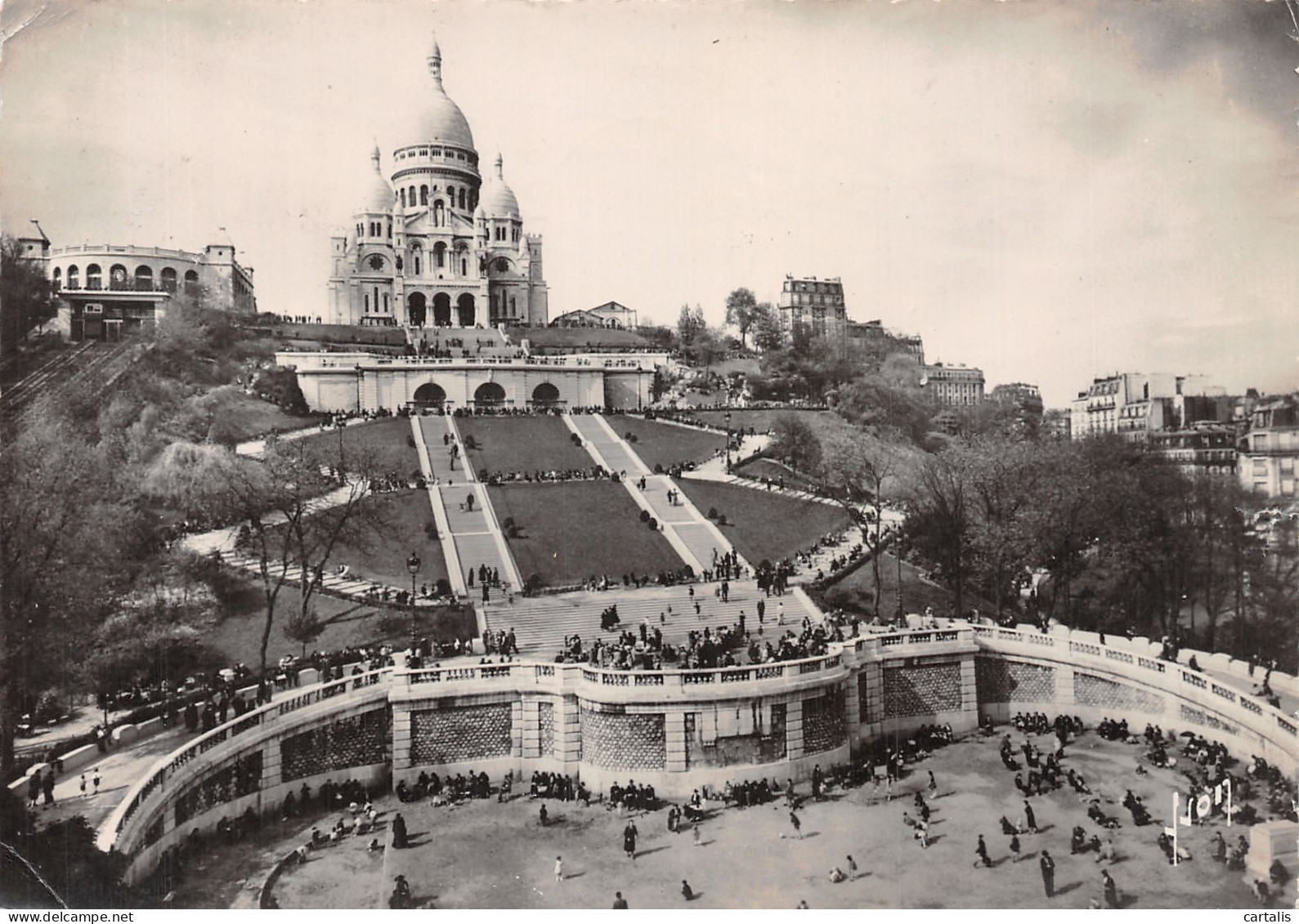 75-PARIS LE SACRE COEUR-N° 4420-D/0325 - Autres & Non Classés