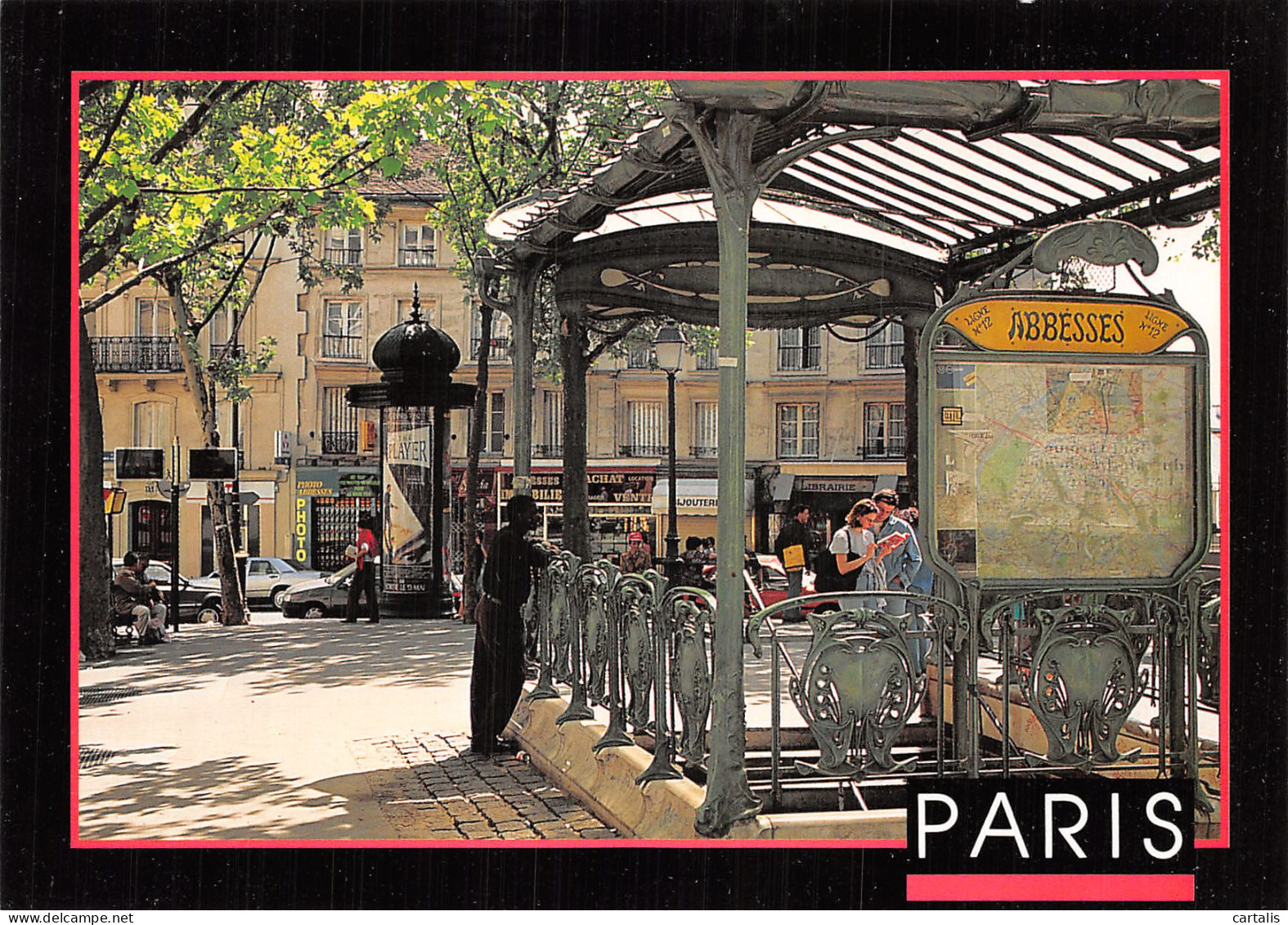 75-PARIS MONTMARTRE PLACE DES ABBESSES-N° 4420-D/0245 - Andere & Zonder Classificatie