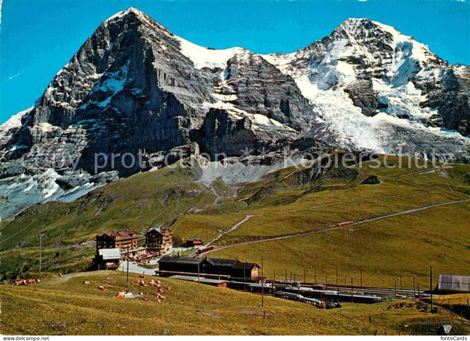 12859018 Kleine Scheidegg Interlaken Eiger Moench Kleine Scheidegg - Altri & Non Classificati