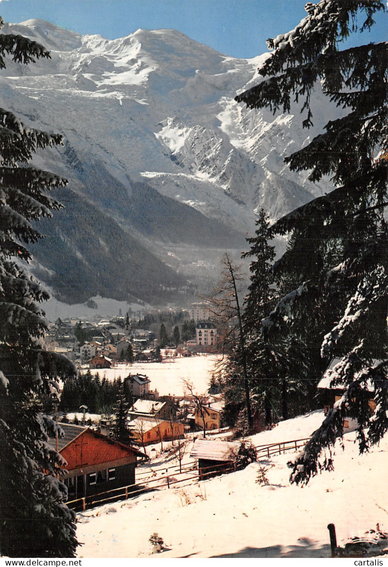 74-CHAMONIX MONT BLANC-N° 4420-D/0175 - Chamonix-Mont-Blanc