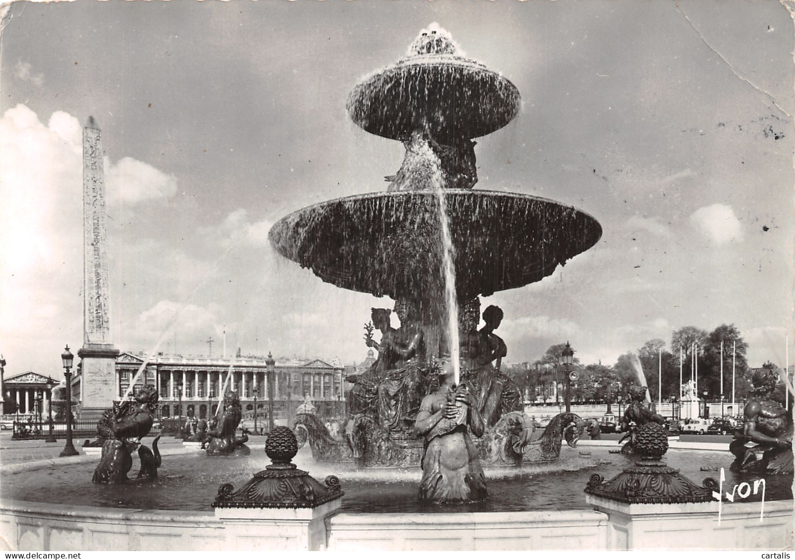 75-PARIS LA PLACE DE LA CONCORDE-N° 4420-D/0051 - Sonstige & Ohne Zuordnung