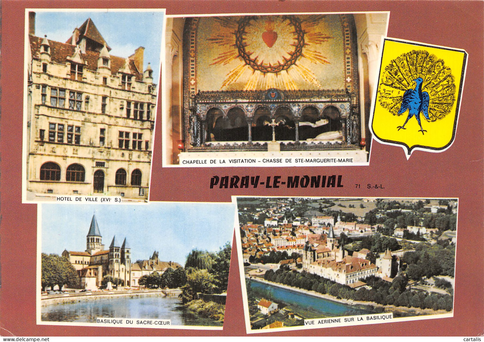 71-PARAY LE MONIAL-N° 4420-D/0023 - Paray Le Monial