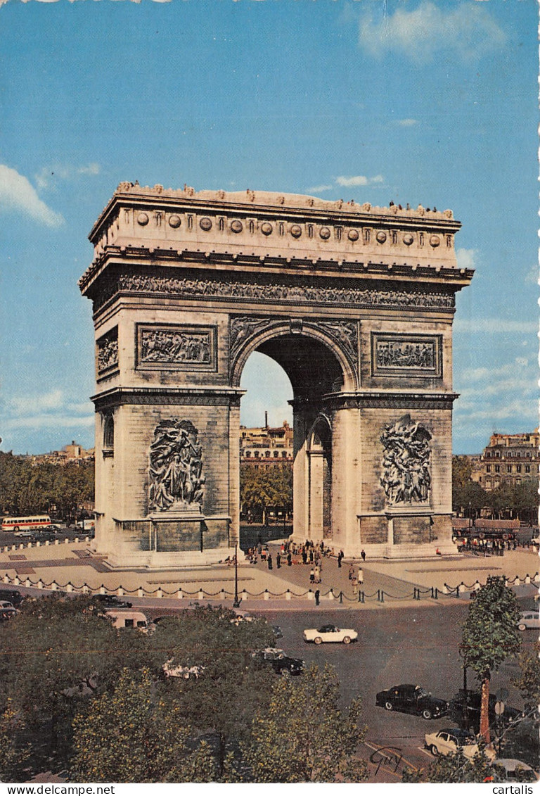 75-PARIS ARC DE TRIOMPHE-N° 4420-C/0303 - Sonstige & Ohne Zuordnung