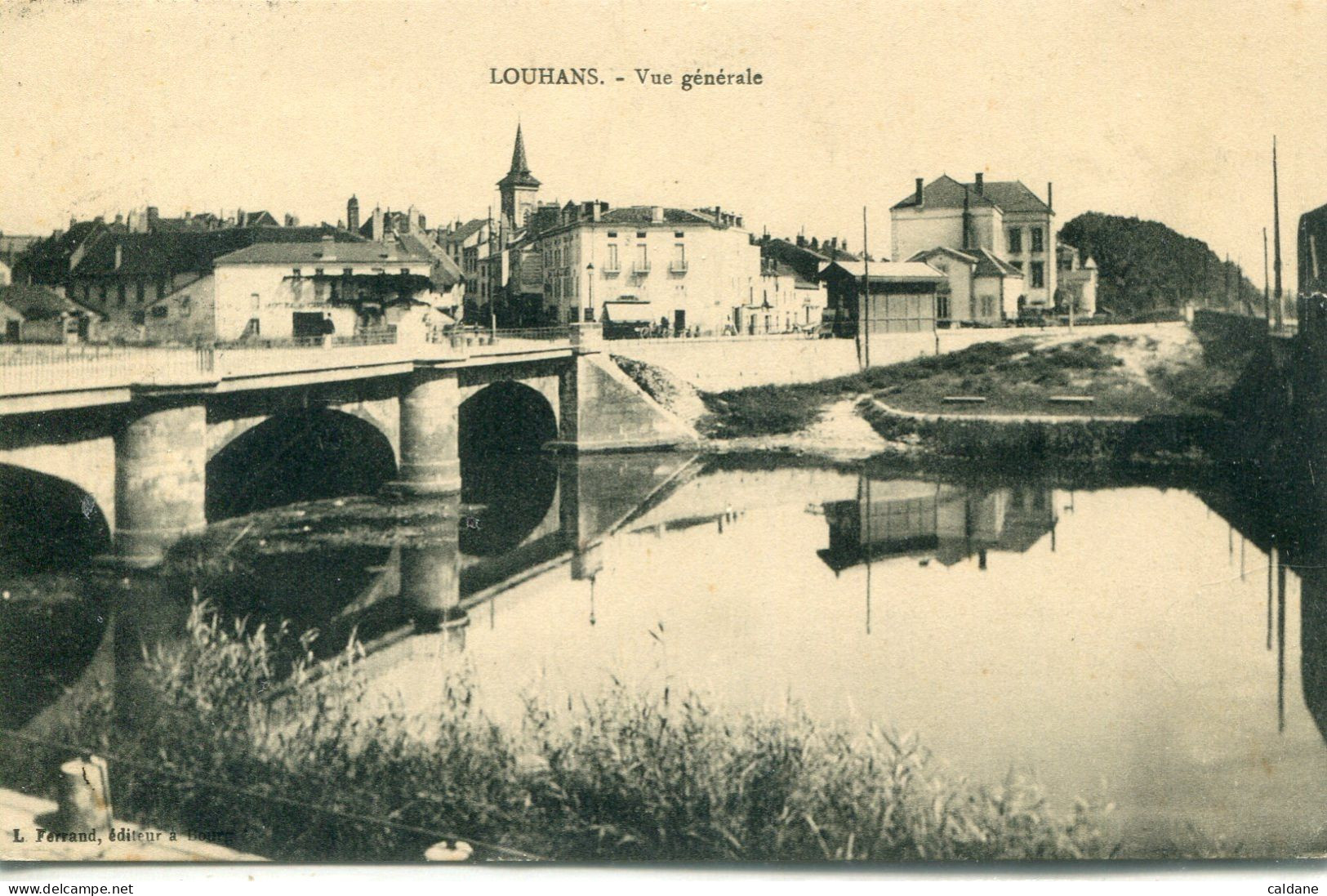 --71-SAONE Et LOIRE - LOUHANS - Vue Generale - Louhans