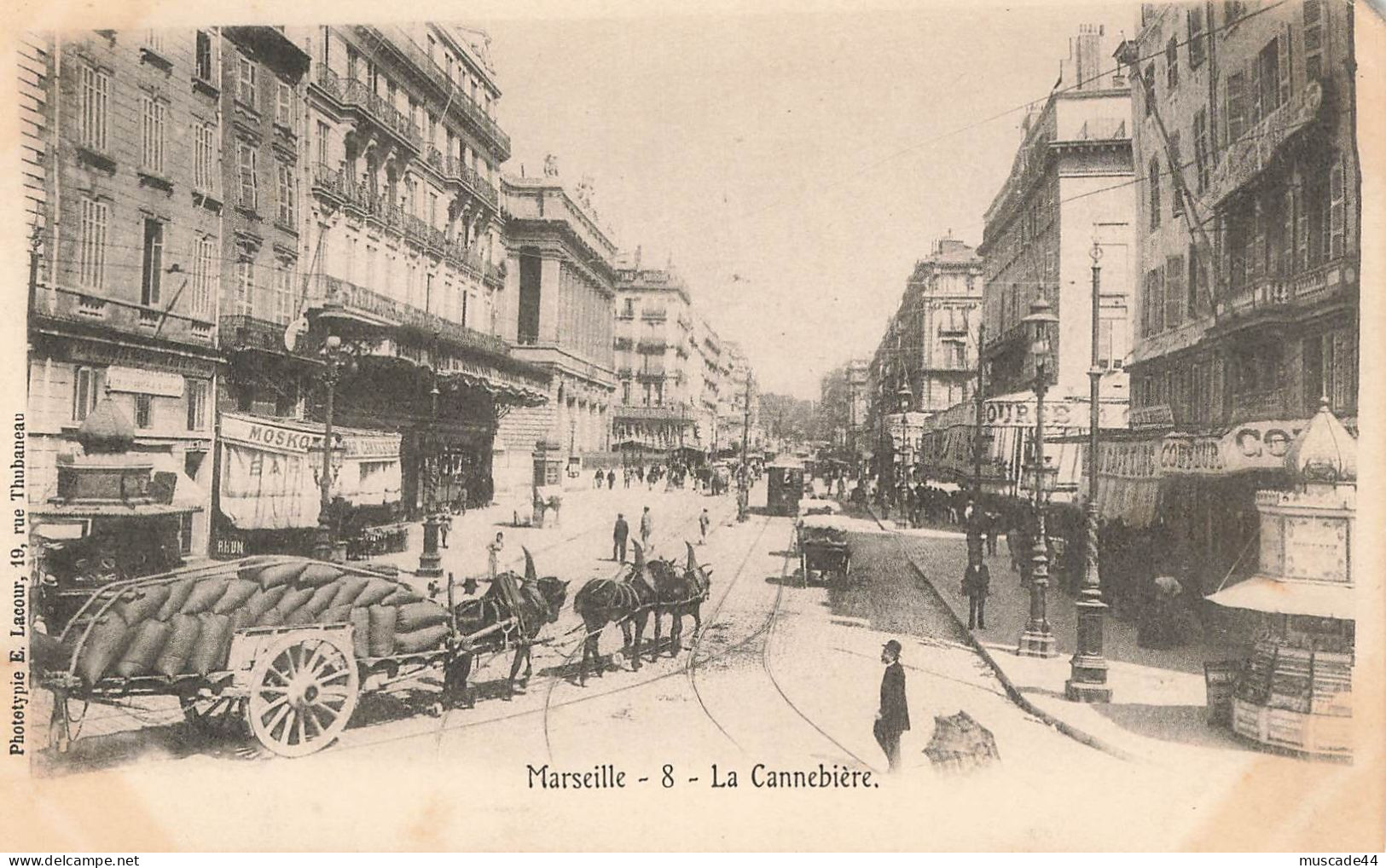 MARSEILLE - LA CANABIERE - Canebière, Stadtzentrum