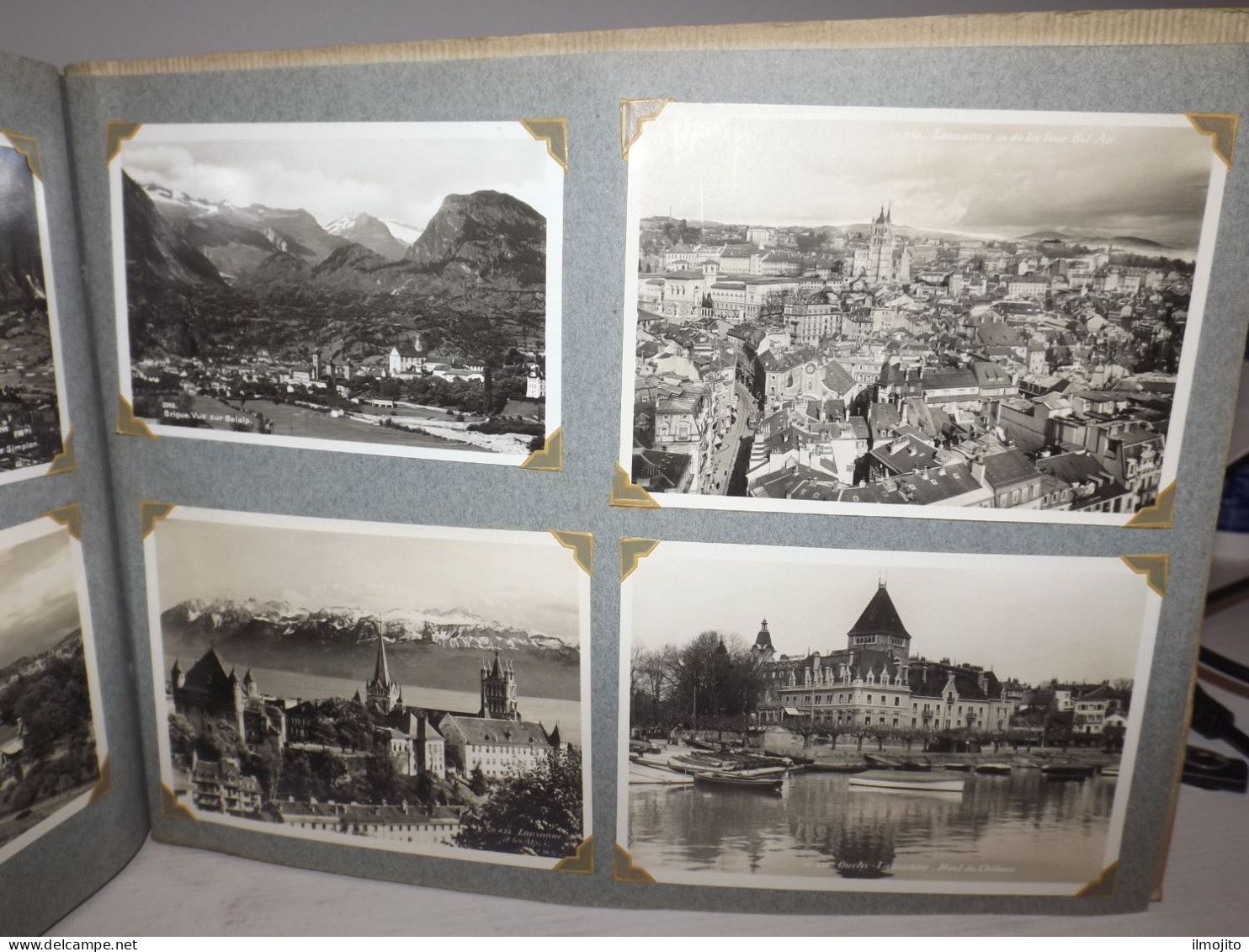 ALBUM POSTCARD BELGIUM BRUXELLES BRUGES NAMUR MUSEE GERMANY DUSSELDURF TRIBERG HEIDELBERG KARLSRUHE MAINZ SWISS OUCHY