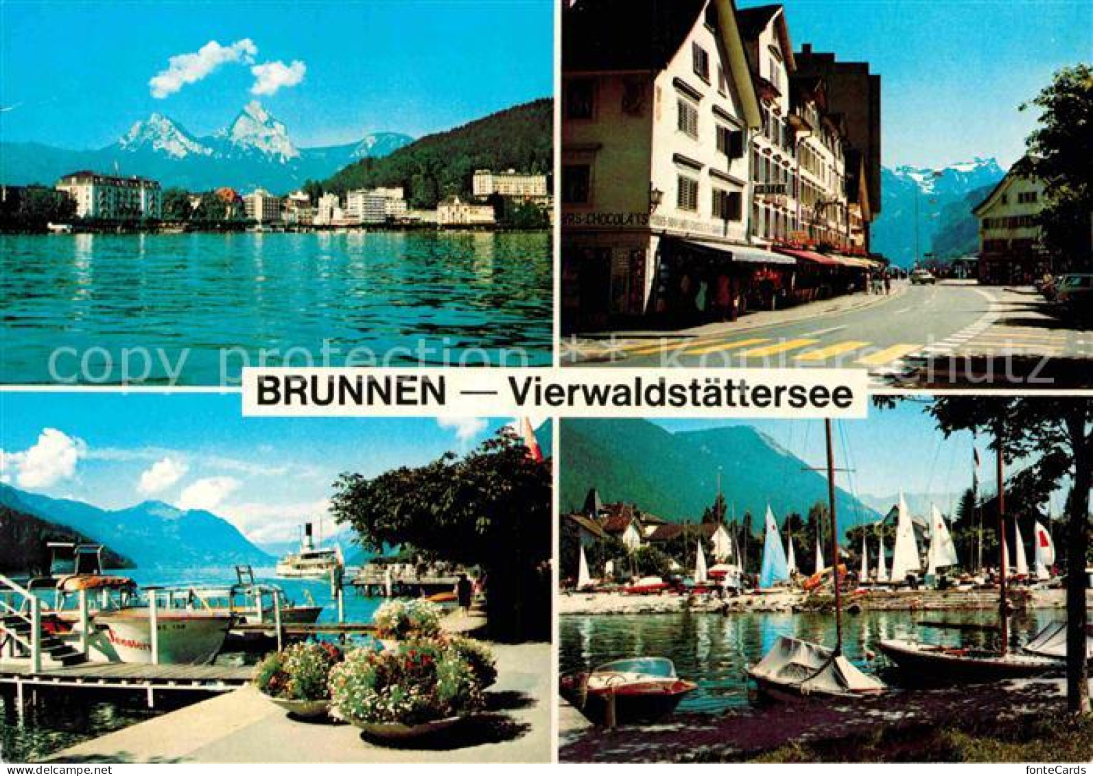 12856793 Brunnen Vierwaldstaettersee SZ  Brunnen - Autres & Non Classés