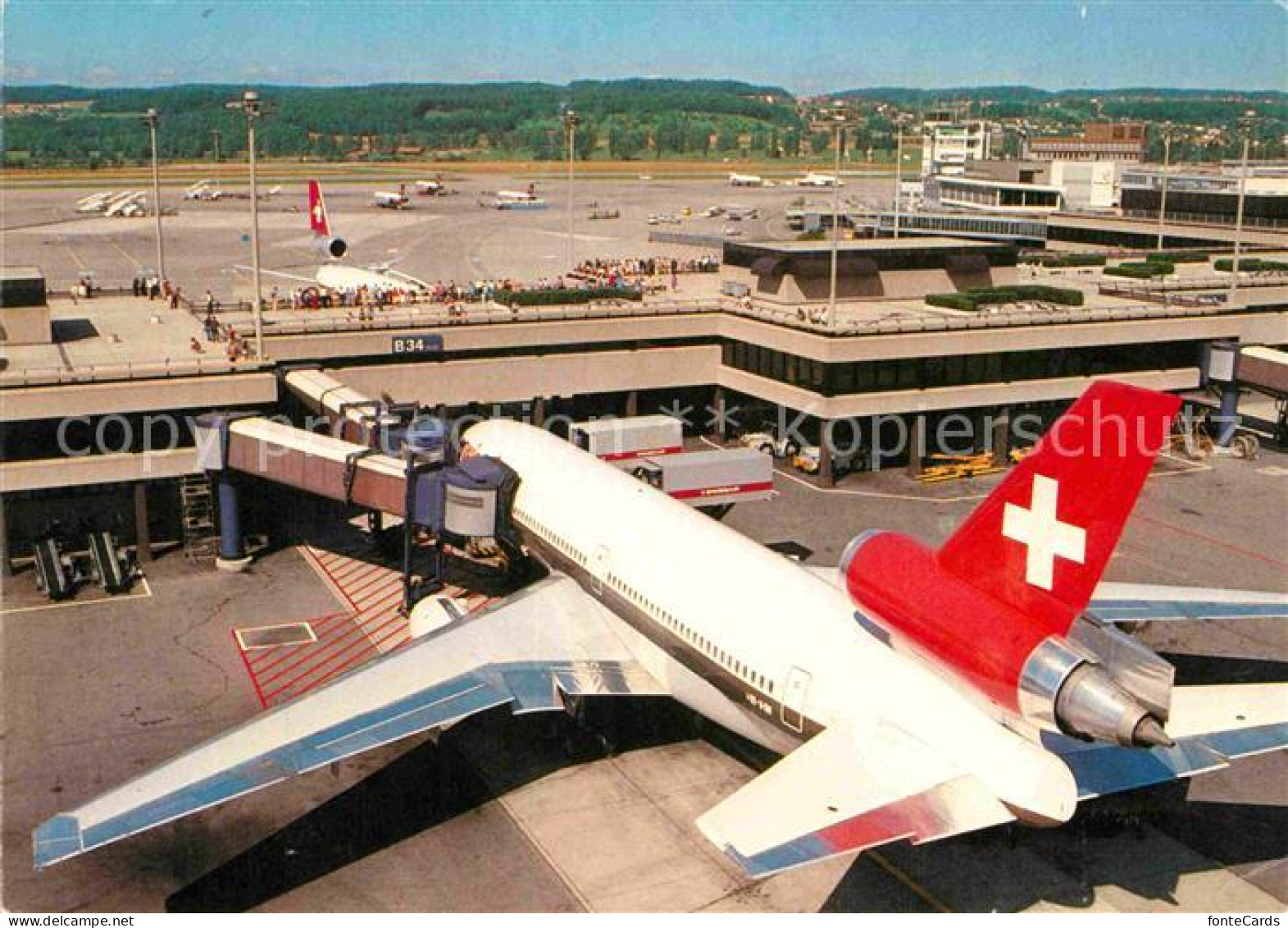 12854732 Zuerich ZH Flughafen Zuerich ZH - Andere & Zonder Classificatie