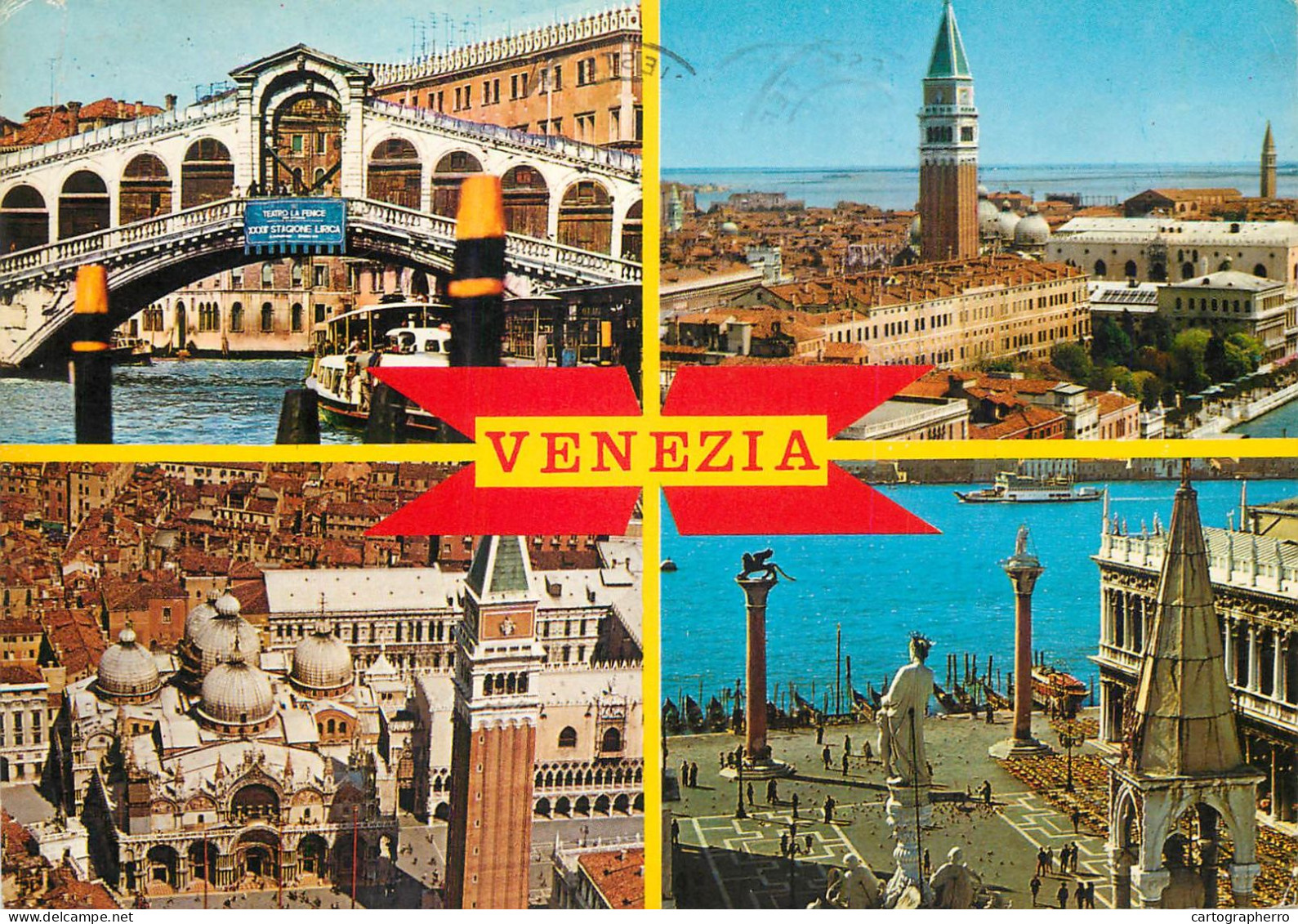 Navigation Sailing Vessels & Boats Themed Postcard Venice - Veleros