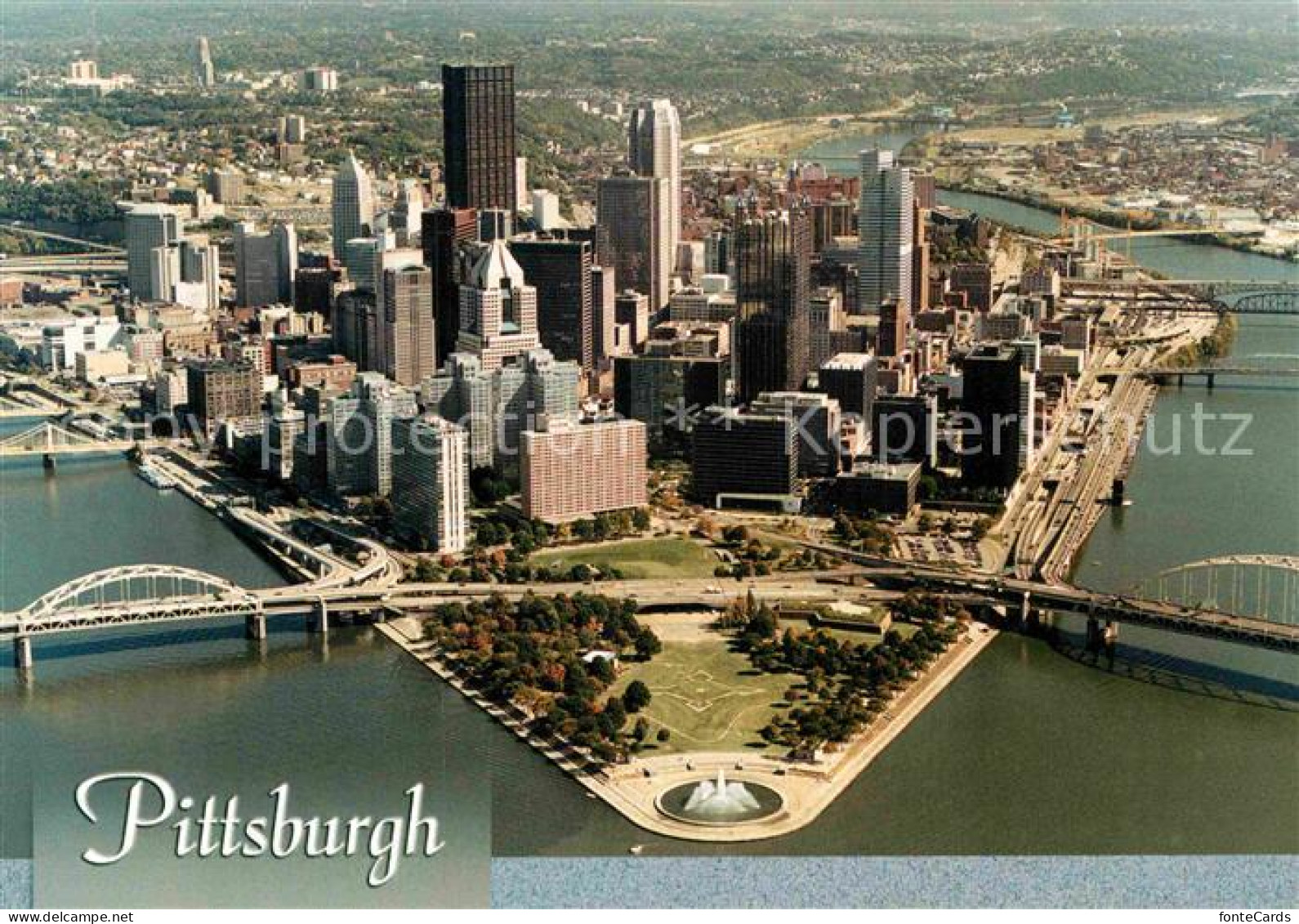 12851346 Pittsburgh Fliegeraufnahme Pittsburgh - Other & Unclassified