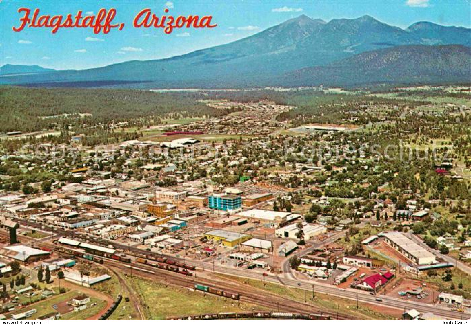 12851335 Flagstaff Arizona Fliegeraufnahme Flagstaff - Other & Unclassified