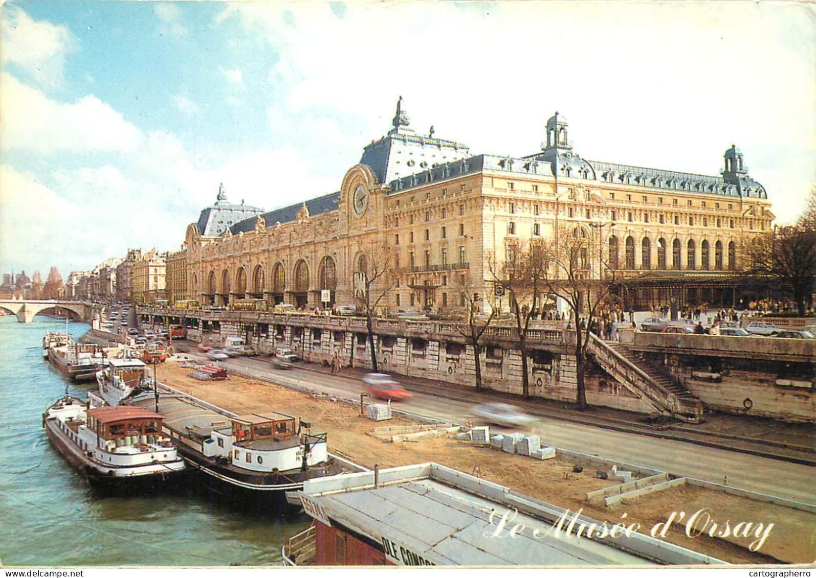 Navigation Sailing Vessels & Boats Themed Postcard Paris Musee D'Orsay - Voiliers