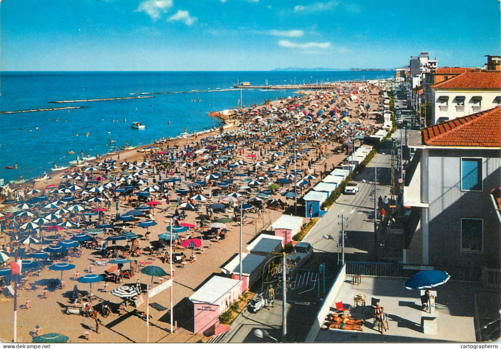 Navigation Sailing Vessels & Boats Themed Postcard Bellaria Lungomare - Veleros