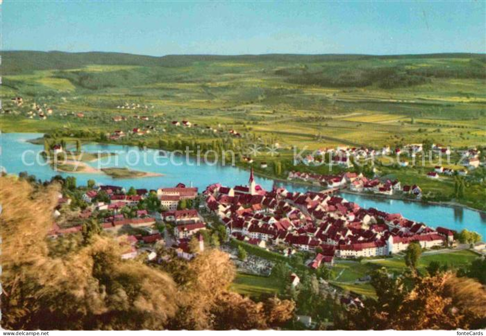 12849072 Stein Rhein Fliegeraufnahme Stein Am Rhein - Other & Unclassified