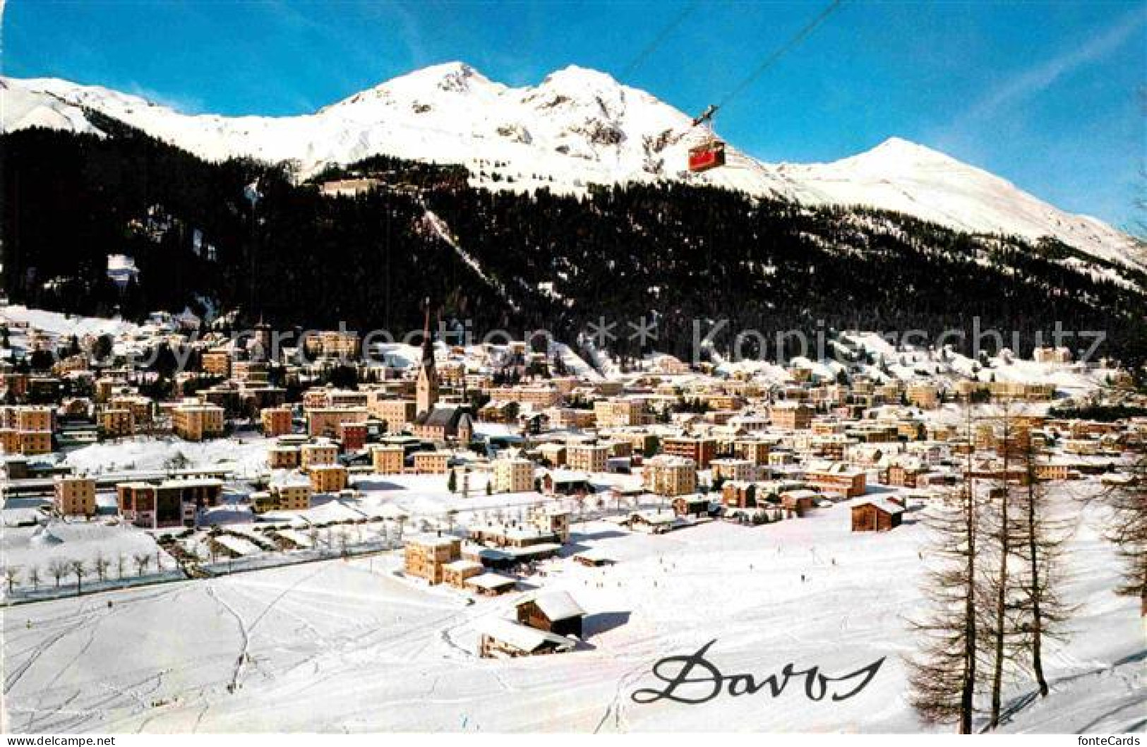 12849061 Davos GR Schatzalp Strelapass Schiahoernern Davos - Andere & Zonder Classificatie