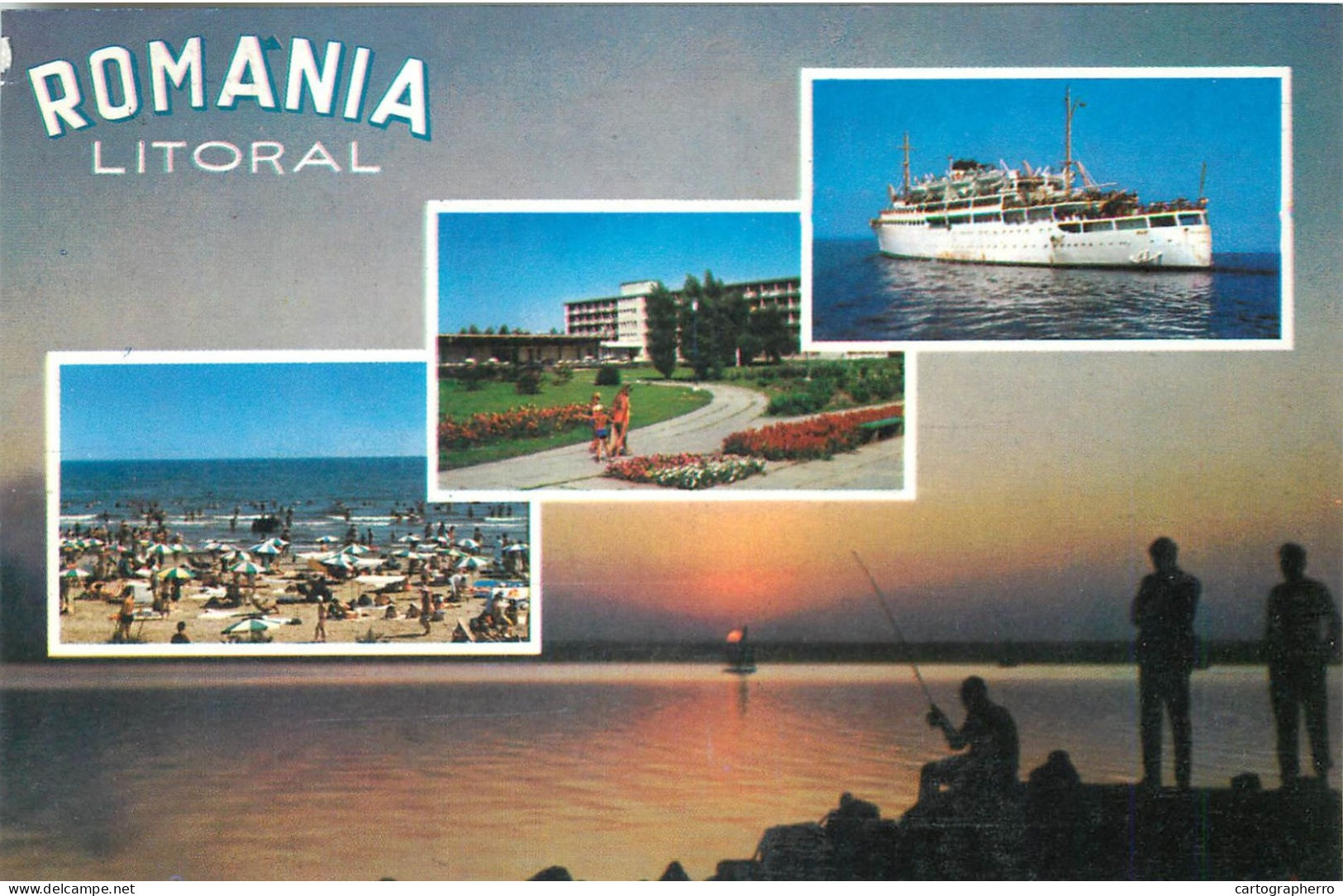 Navigation Sailing Vessels & Boats Themed Postcard Romania Seaside - Velieri