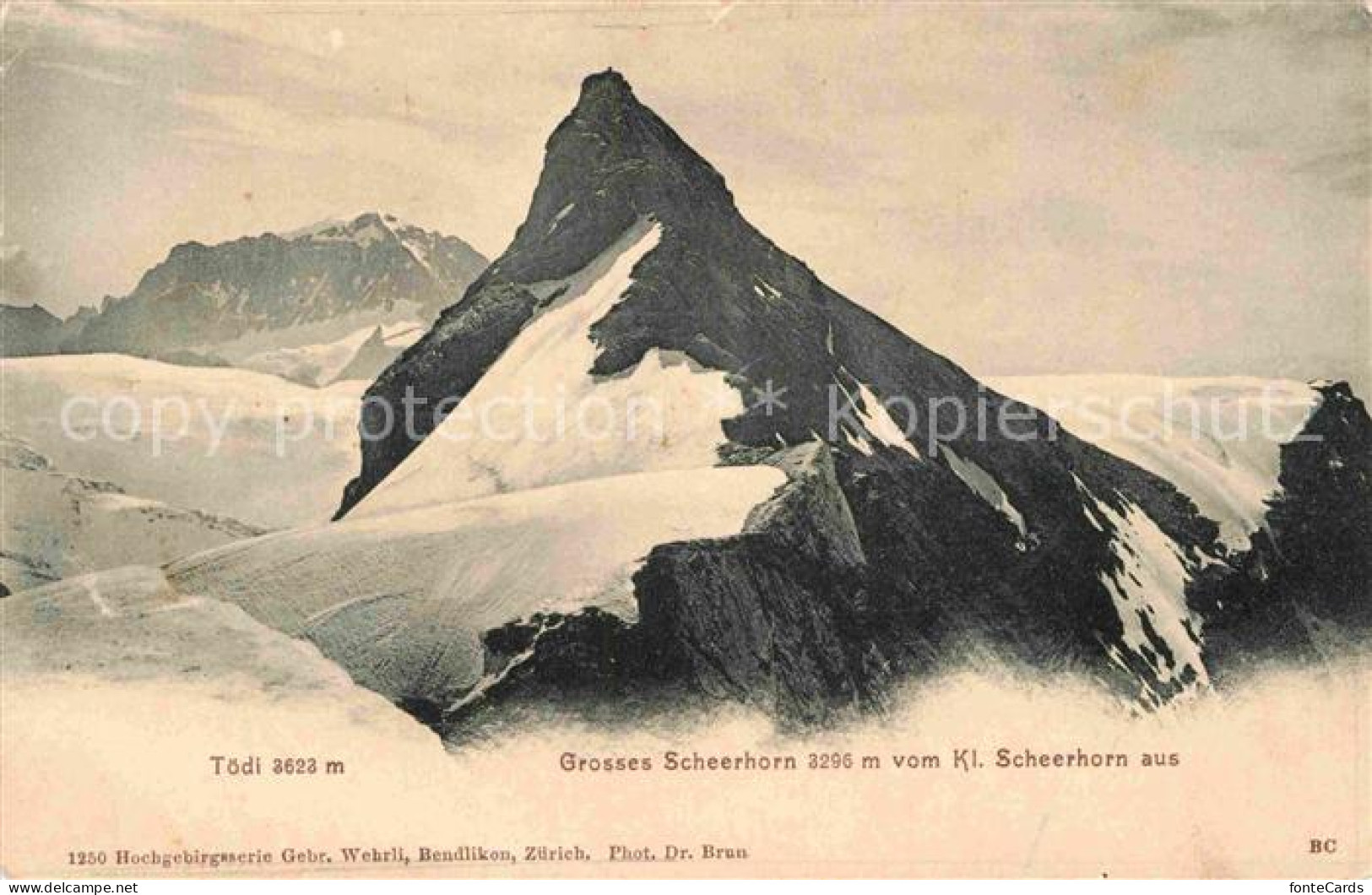 12843090 Scheerhorn Berg Grosses Und Kleines Scheerhorn Gebirgspanorama Alpen Sc - Other & Unclassified