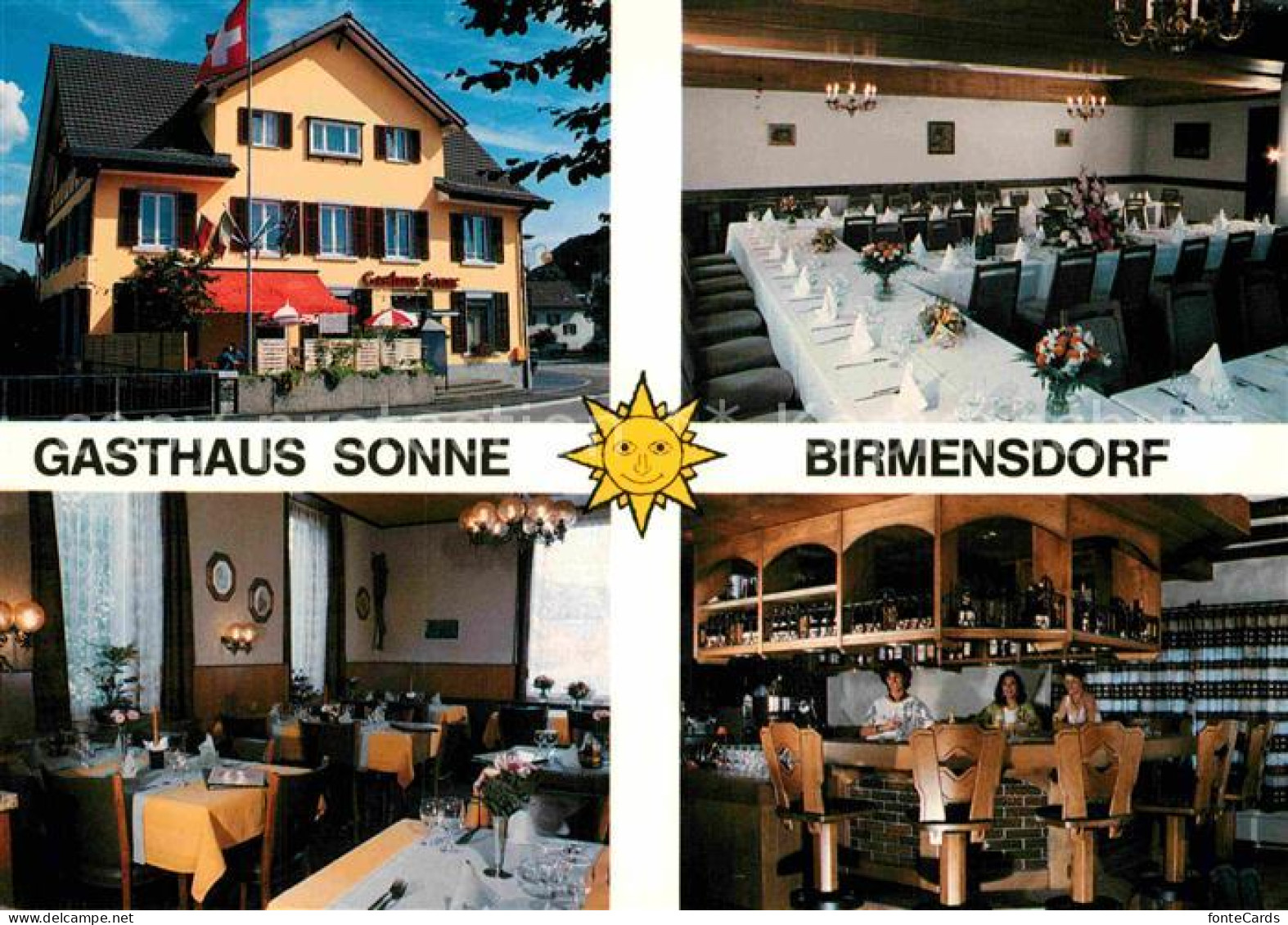 12842834 Birmensdorf Gasthaus Sonne Birmensdorf - Autres & Non Classés