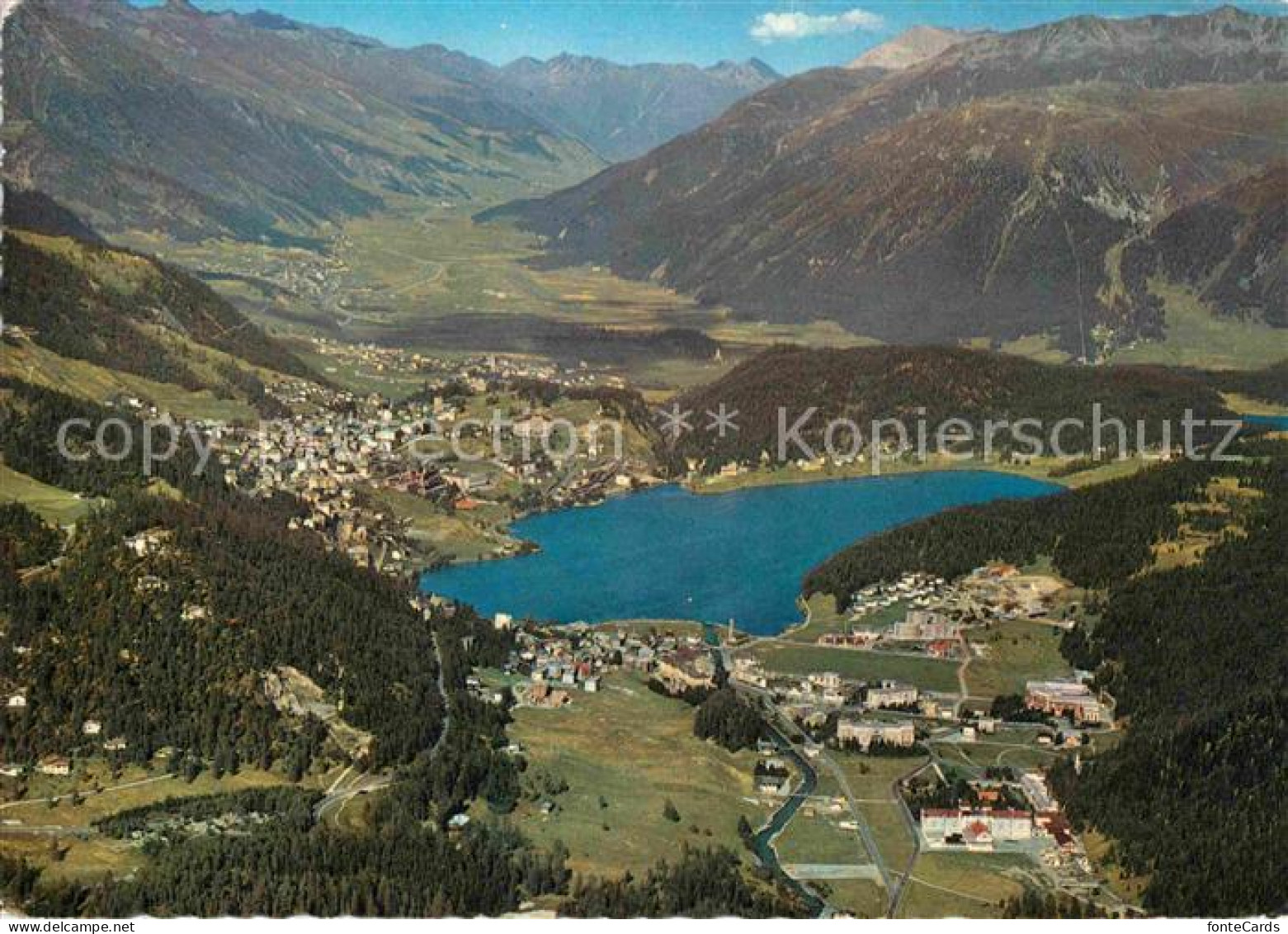 12842434 St Moritz GR Fliegeraufnahme St. Moritz - Andere & Zonder Classificatie