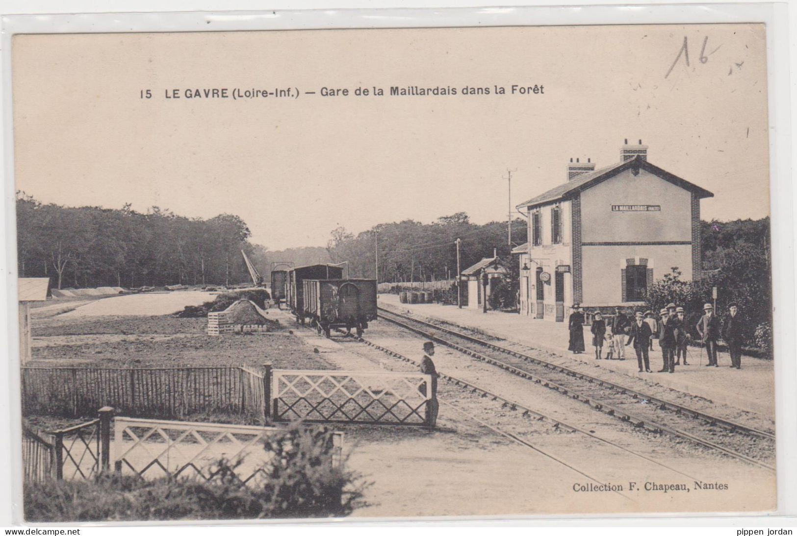 44 **Le Gavre   *La Gare De La Maillardais Dans La Foret  * - Autres & Non Classés