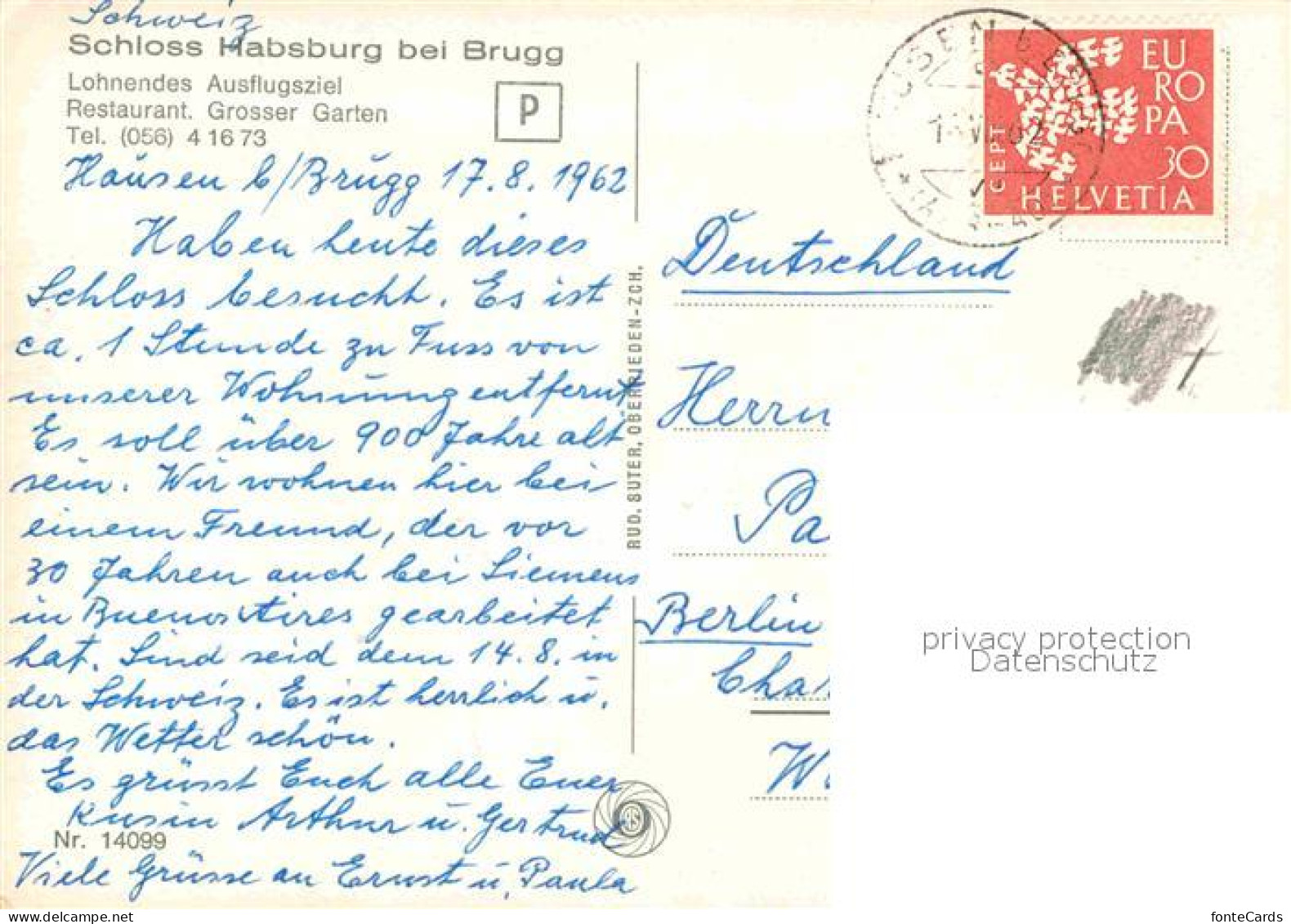 12839610 Brugg AG Schloss Habsburg Brugg - Other & Unclassified