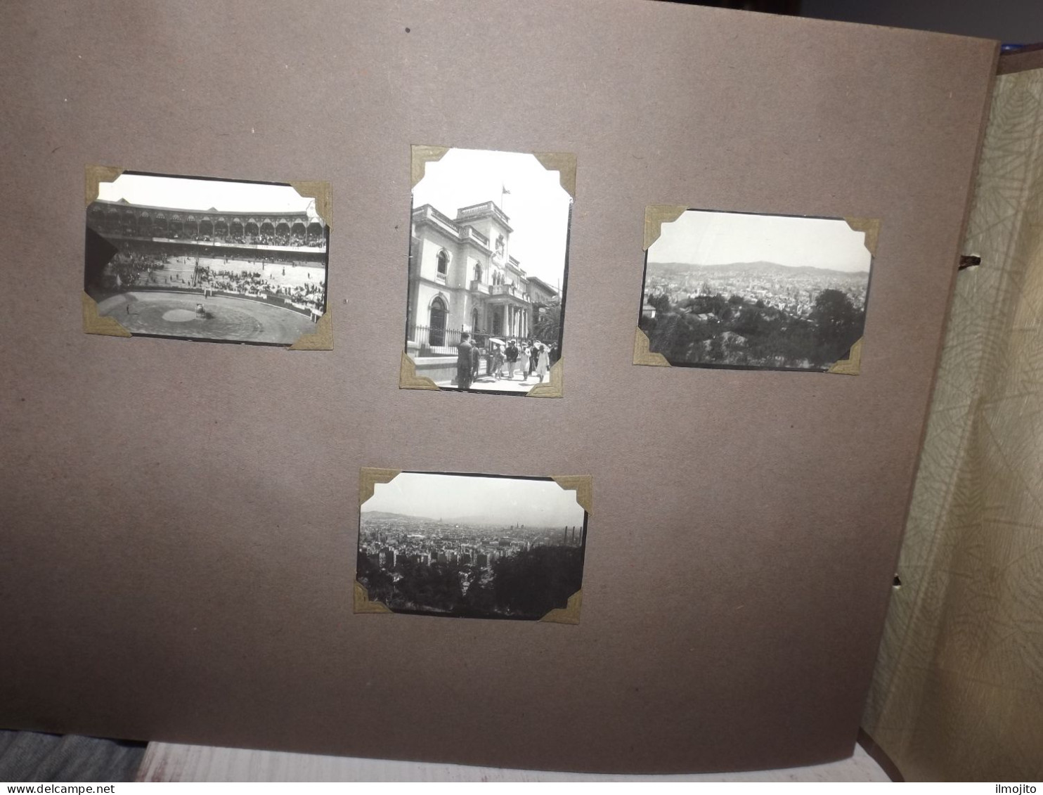 ALBUM PHOTO 1926 1929 FROM GENOVA PIROSCAFO BOAT TANGERI CADICE SEVILLA LISBONA WIEN KRAKOW JEWS GHETTO BERLIN