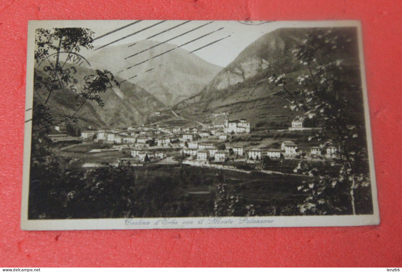 Como Caslino D' Erba E Il Monte Palanzone 1935 - Como