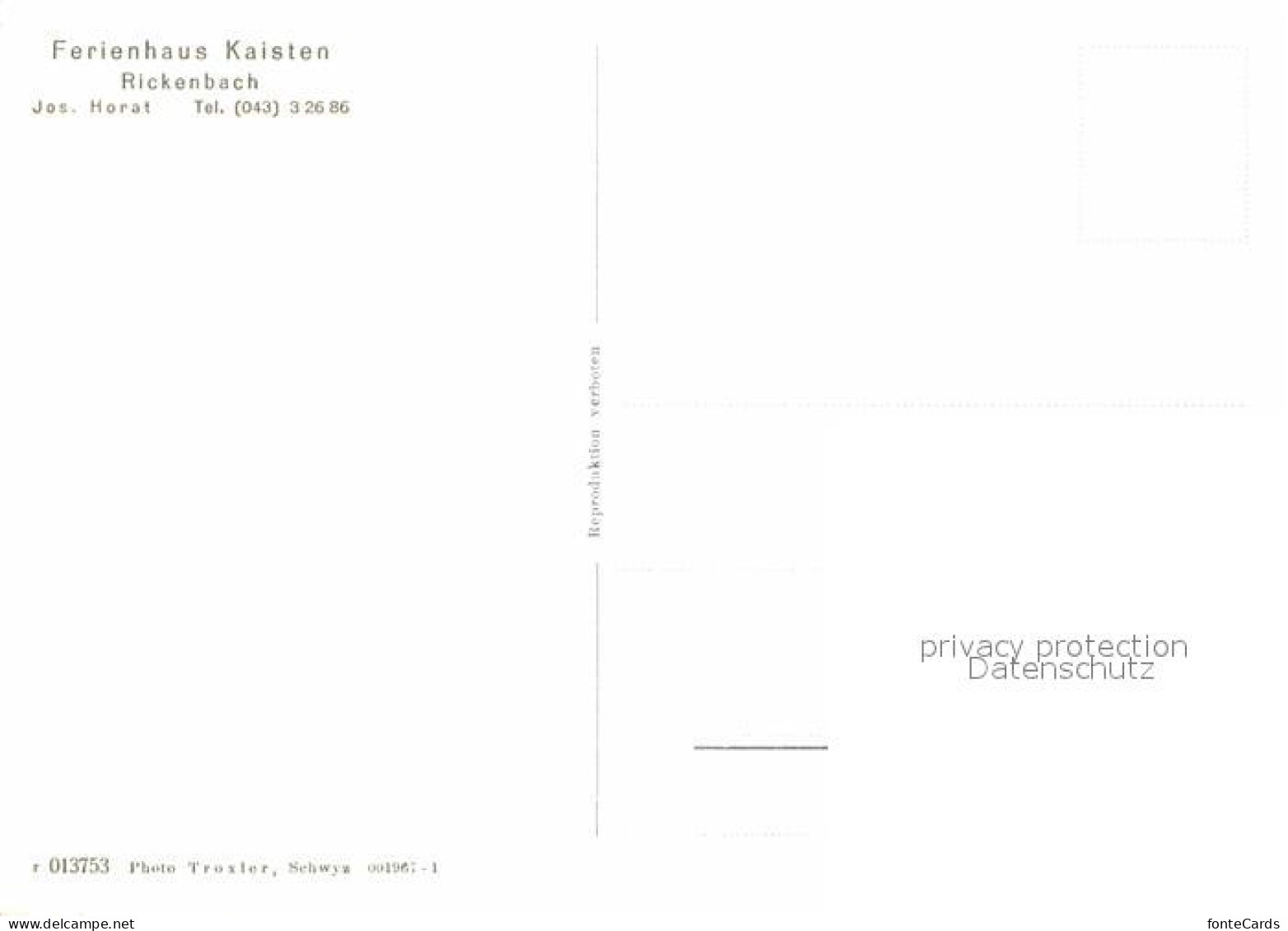 12834943 Rickenbach SZ Ferienhaus Kaisten Rickenbach SZ - Other & Unclassified