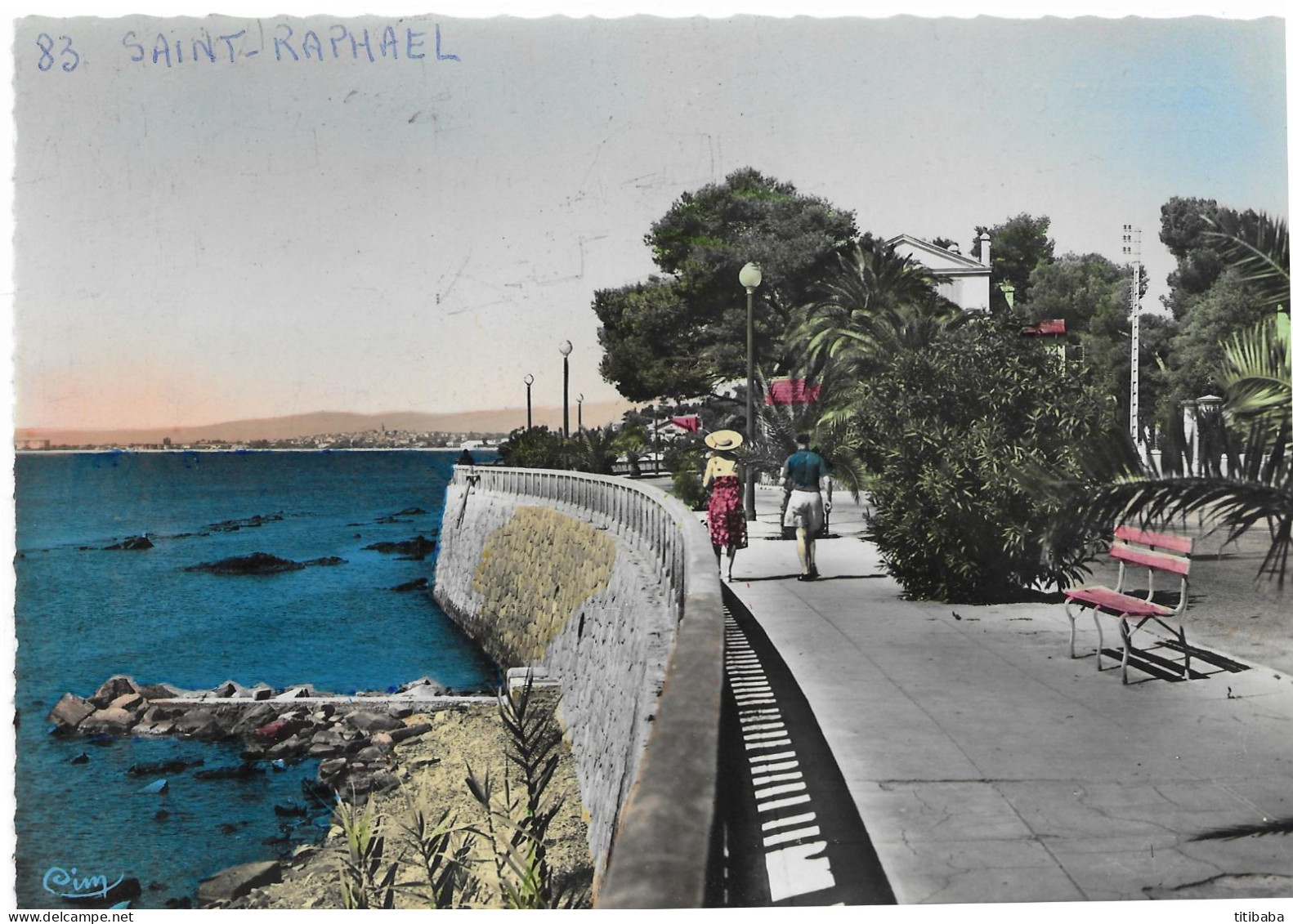 83 Saint Raphael Route De Cannes Par Le Bord De Mer - Saint-Raphaël