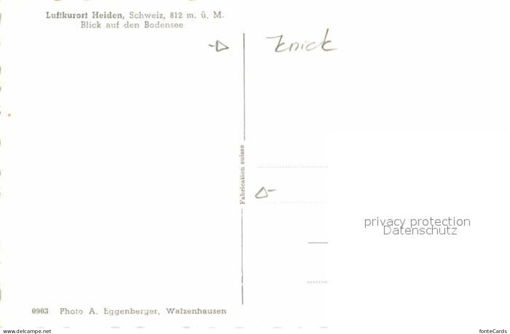 12832568 Heiden AR Panorama Bodensee Heiden - Altri & Non Classificati