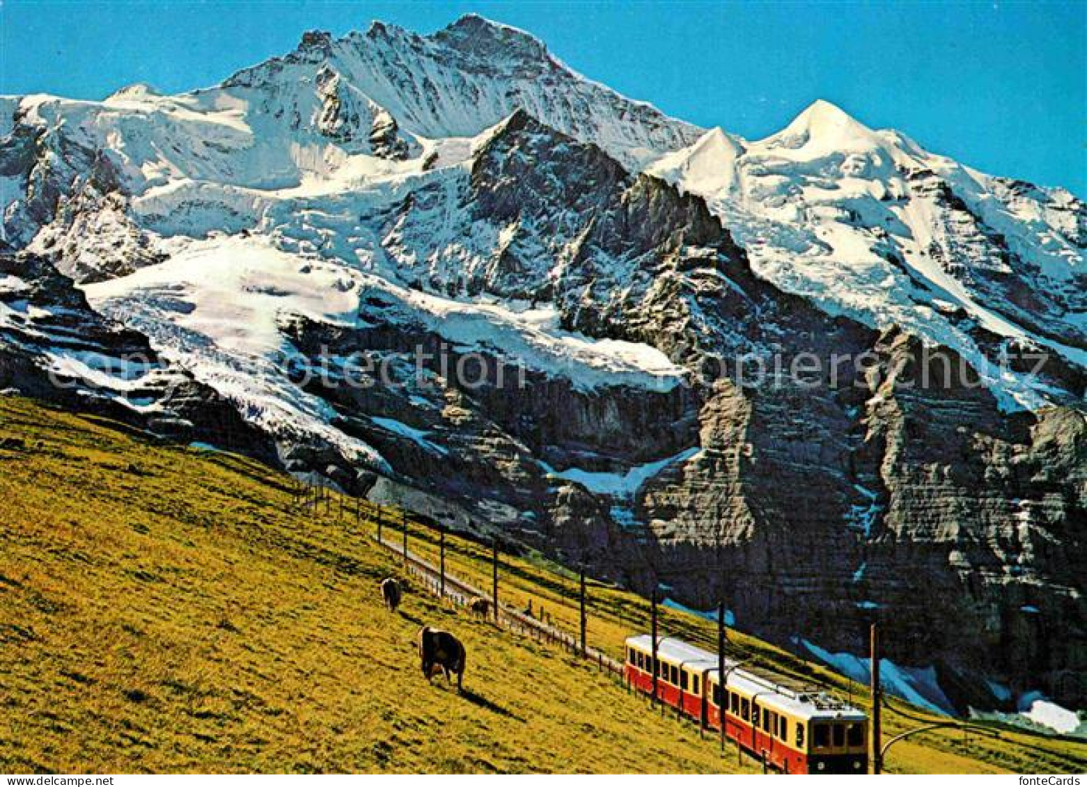 12829302 Jungfraubahn Kleine Scheidegg Jungfrau  Jungfraubahn - Autres & Non Classés