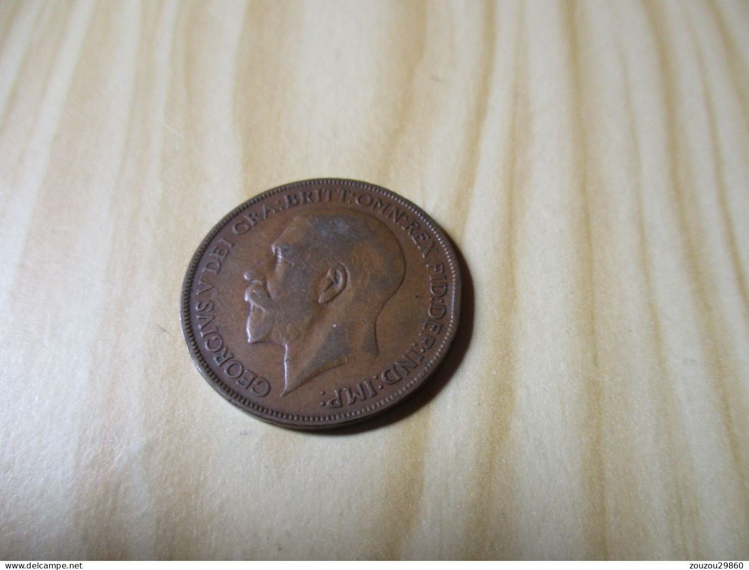 Grande-Bretagne - One Penny George V 1921.N°510. - D. 1 Penny