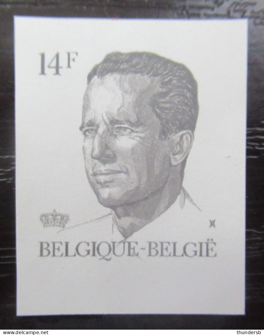 2352 'Velghe: Koning Boudewijn' - Ongetand - Côte: 35 Euro - 1981-2000