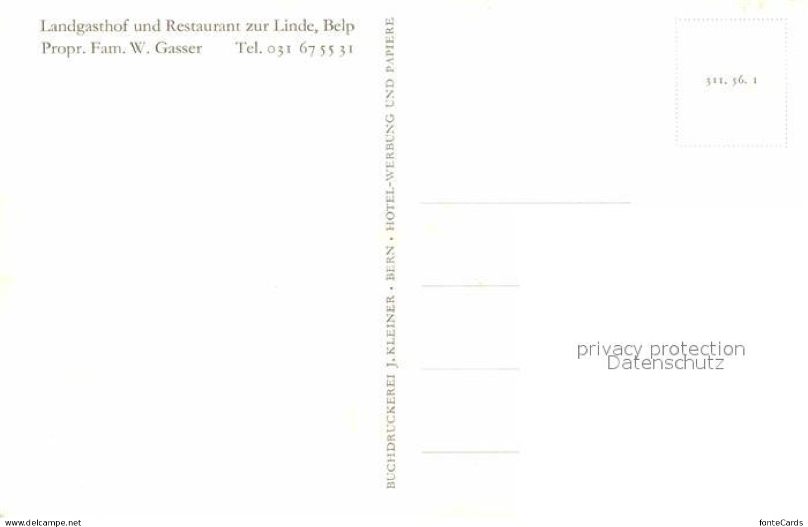 12822484 Belp Landgasthof Restaurant Zur Linde Belp - Autres & Non Classés