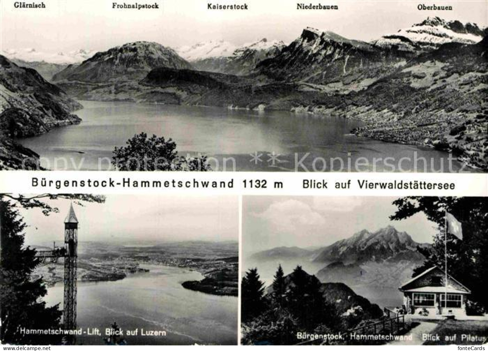 12821518 Buergenstock Hammetschwand-Lift Pilatus Vierwaldstaettersee Buergenstoc - Sonstige & Ohne Zuordnung