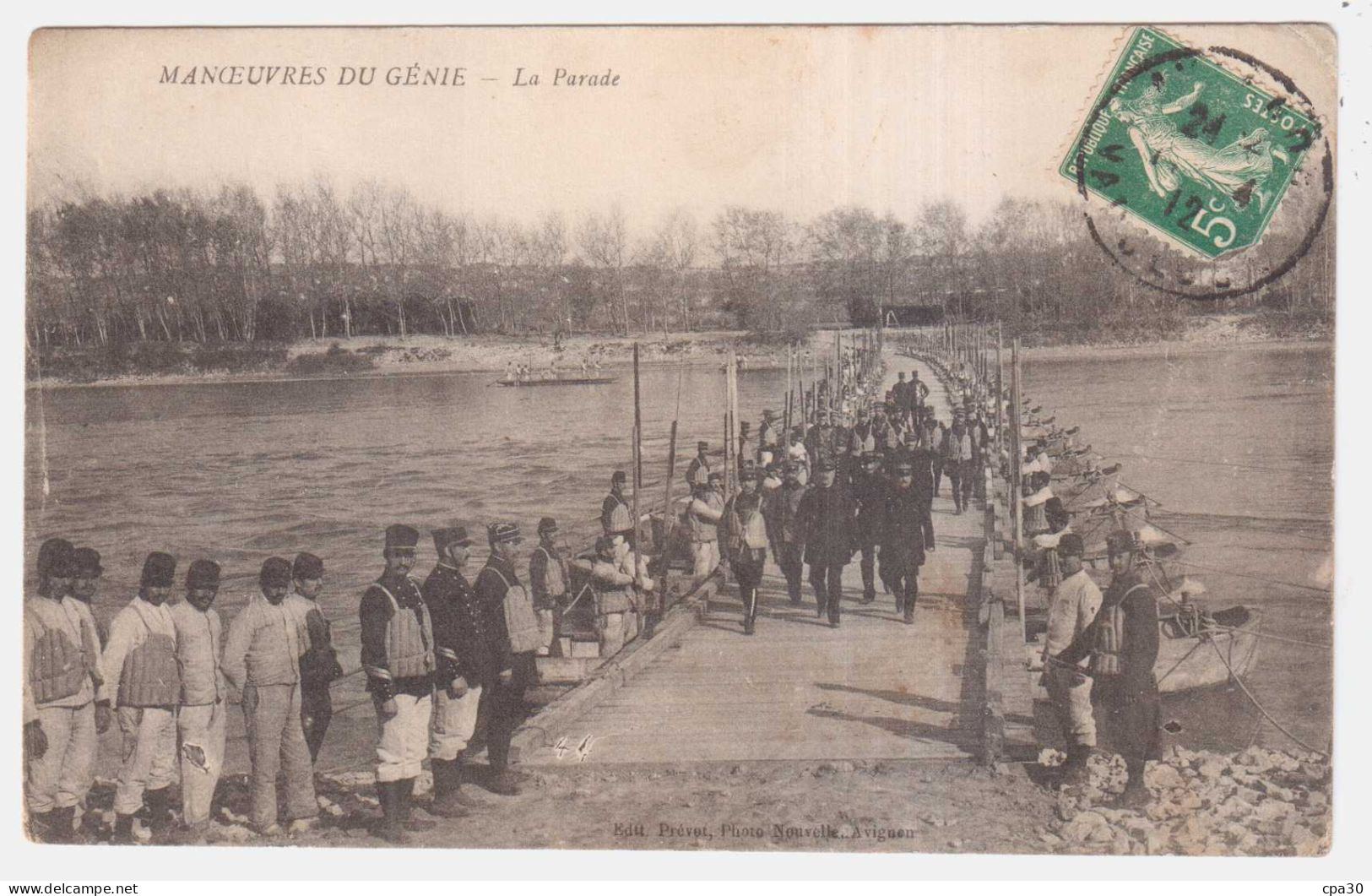 CARTE POSTALE ANCIENNE VAUCLUSE.AVIGNON.LA PARADE - Avignon