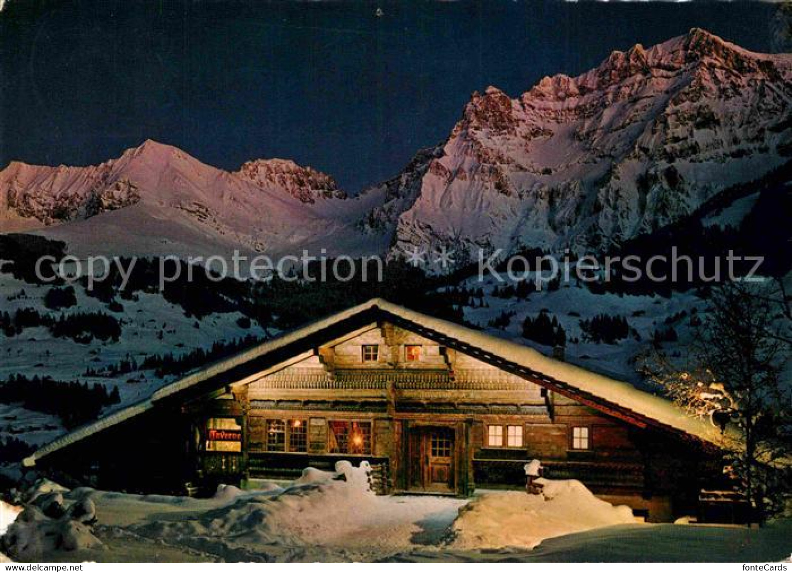 12819010 Adelboden Alte Taverne Bonderspitz Und Lohner Adelboden - Autres & Non Classés