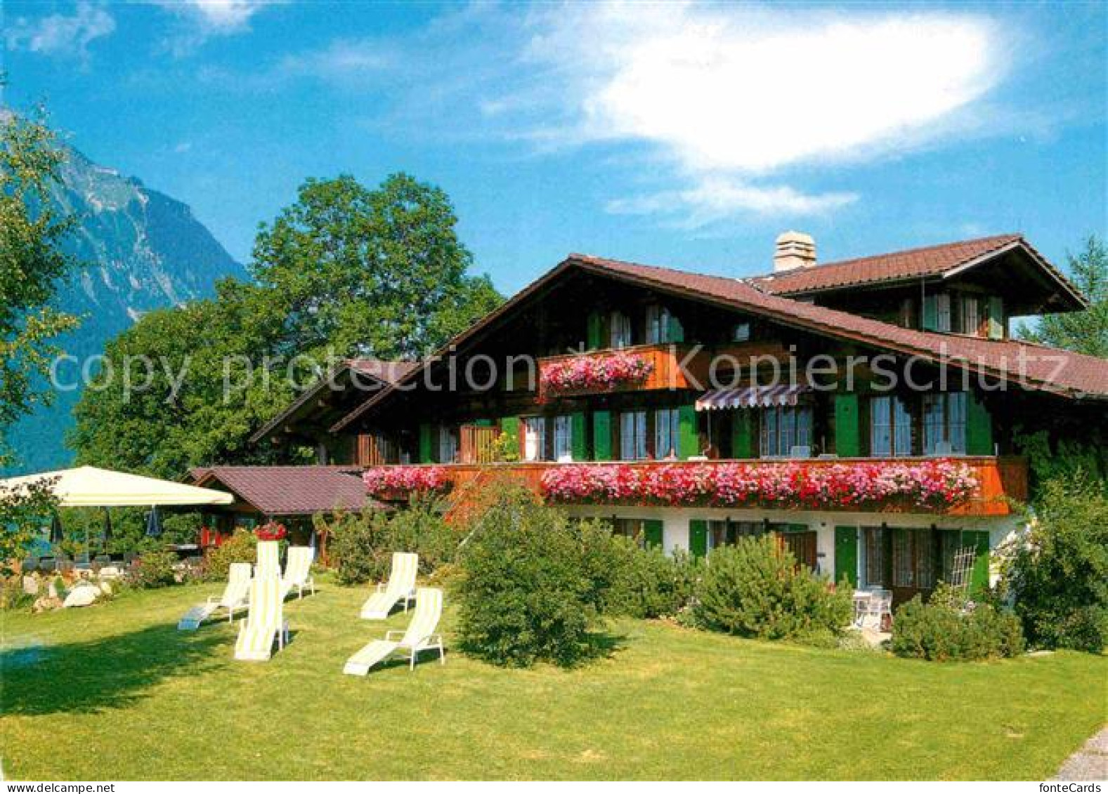 12815328 Aeschi BE Hotel Kurhaus Chalet Bergblick Aeschi B. Spiez - Autres & Non Classés