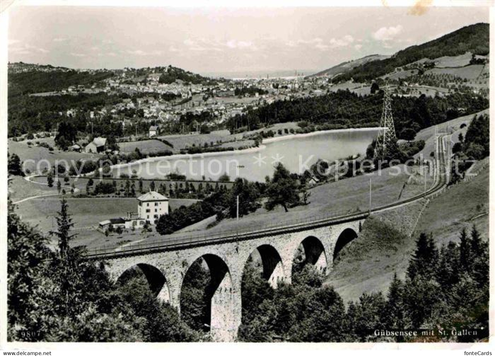 12814541 St Gallen SG Guebsensee Viadukt St Gallen - Sonstige & Ohne Zuordnung