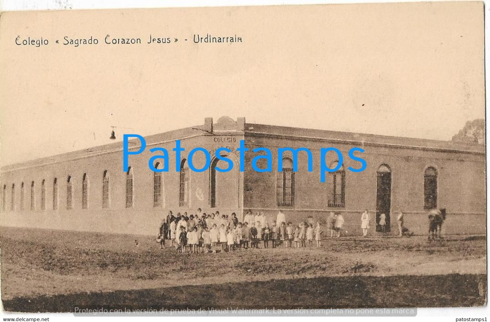 227781 ARGENTINA ENTRE RIOS URDINARRAIN COLEGIO SAGRADO CORAZON JESUS POSTAL POSTCARD - Argentina