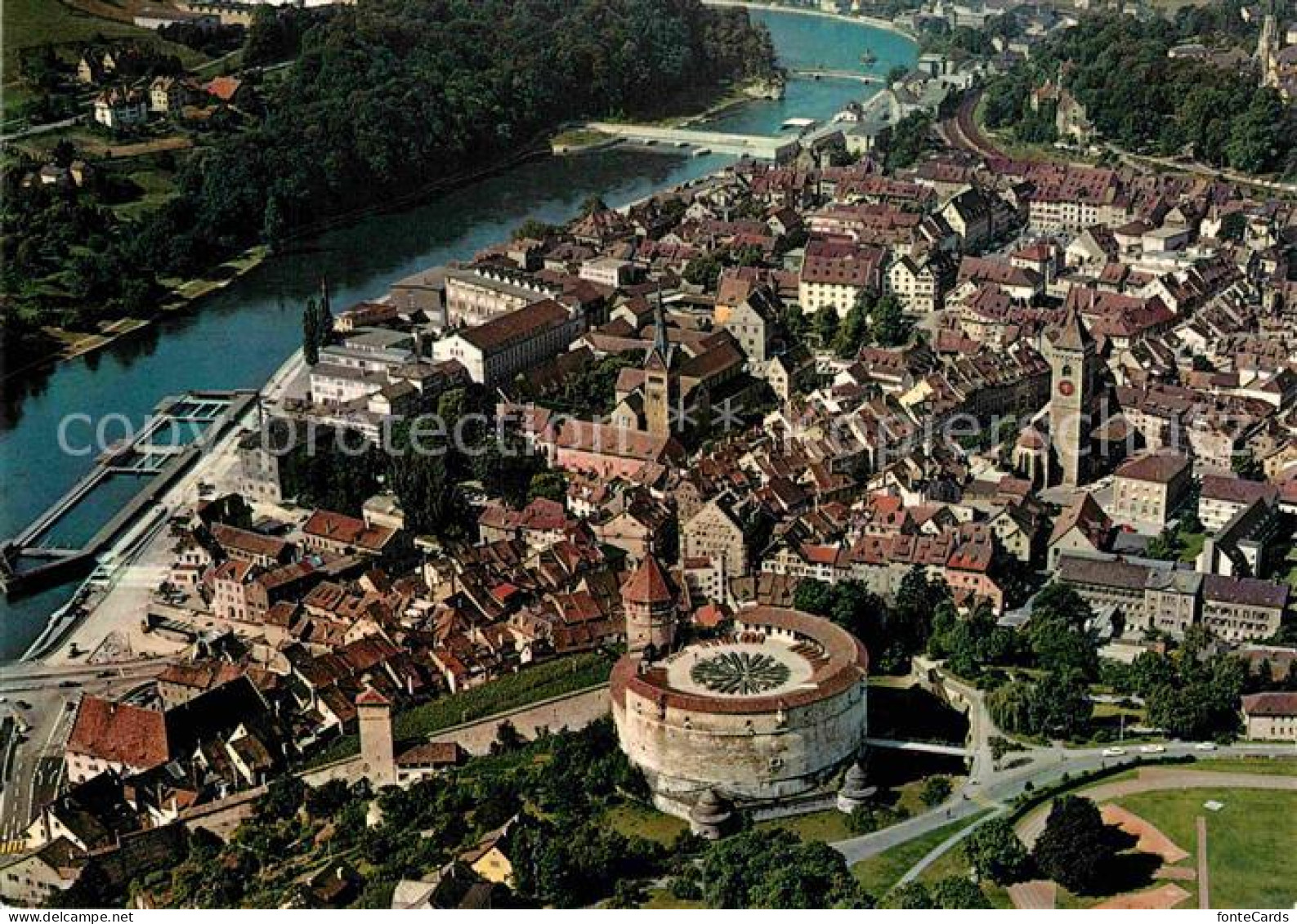 12809461 Schaffhausen SH Munot Altstadt Rhein Schaffhausen - Autres & Non Classés