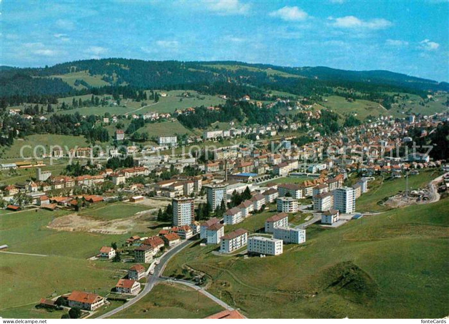 12809430 Le Locle Fliegeraufnahme Le Locle - Sonstige & Ohne Zuordnung