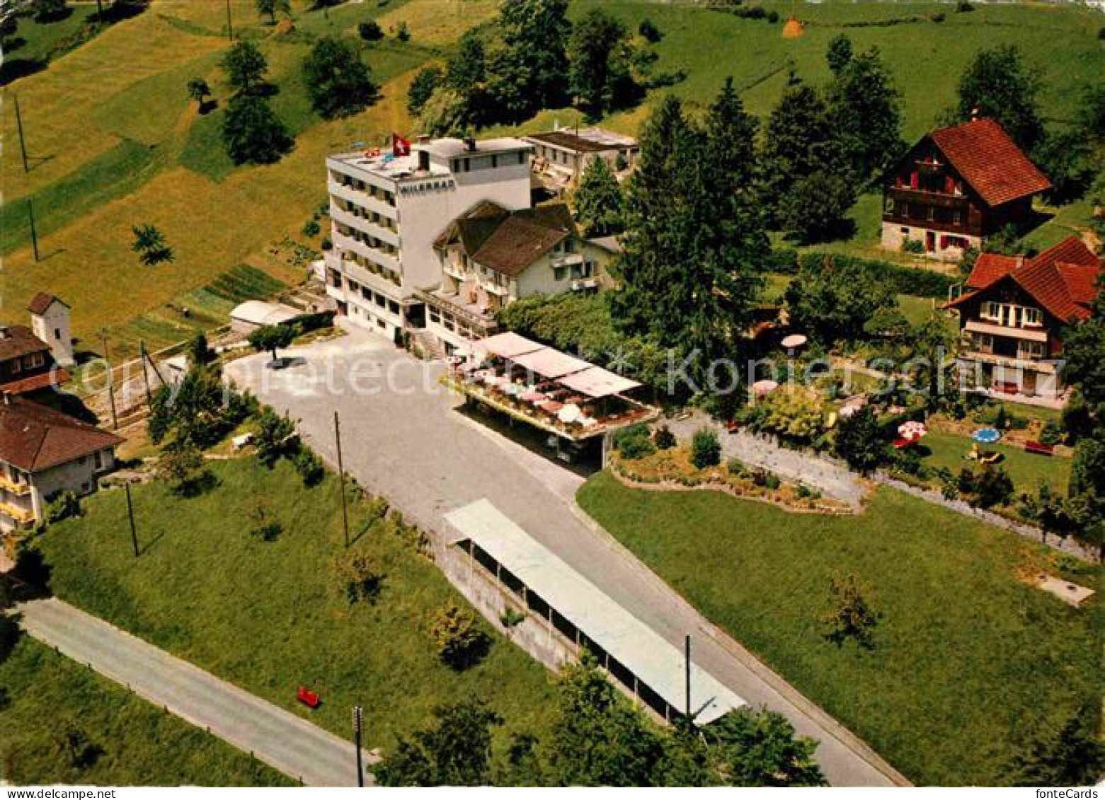 12807362 Wilen Sarnen Hotel Wilerbad Fliegeraufnahme Sarnen - Otros & Sin Clasificación