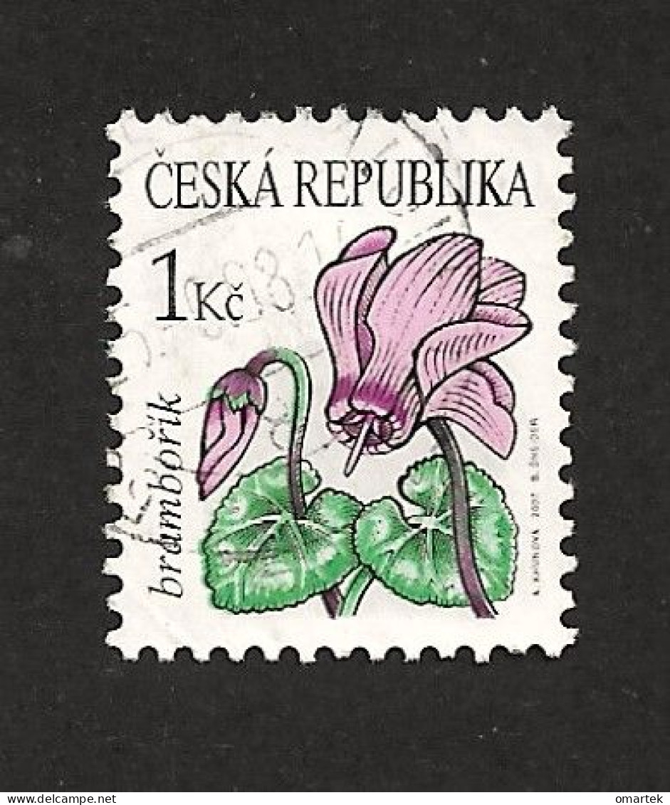 Czech Republic 2007 ⊙ Mi 514 Sc 3345 Flowers Cyclamen. C9 - Usados