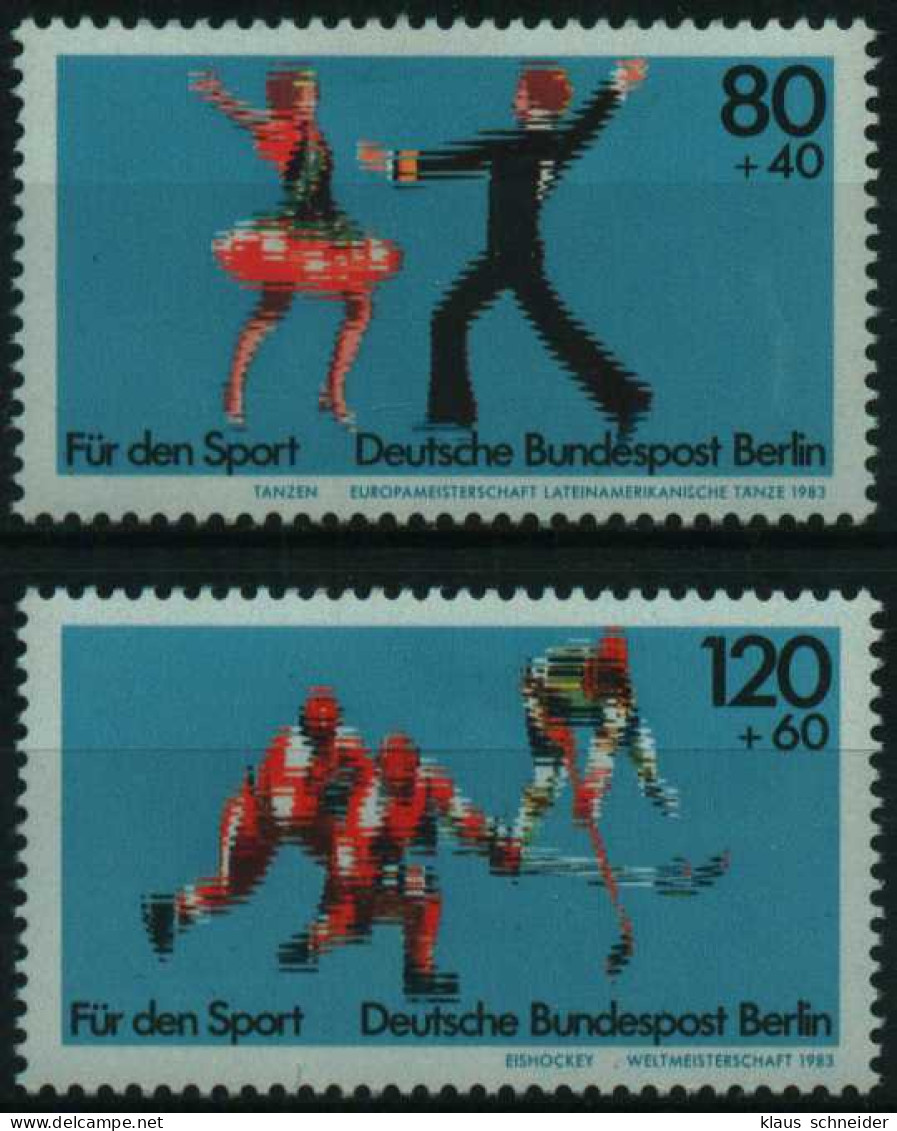 BERLIN 1983 Nr 698-699 Postfrisch X1480DE - Neufs