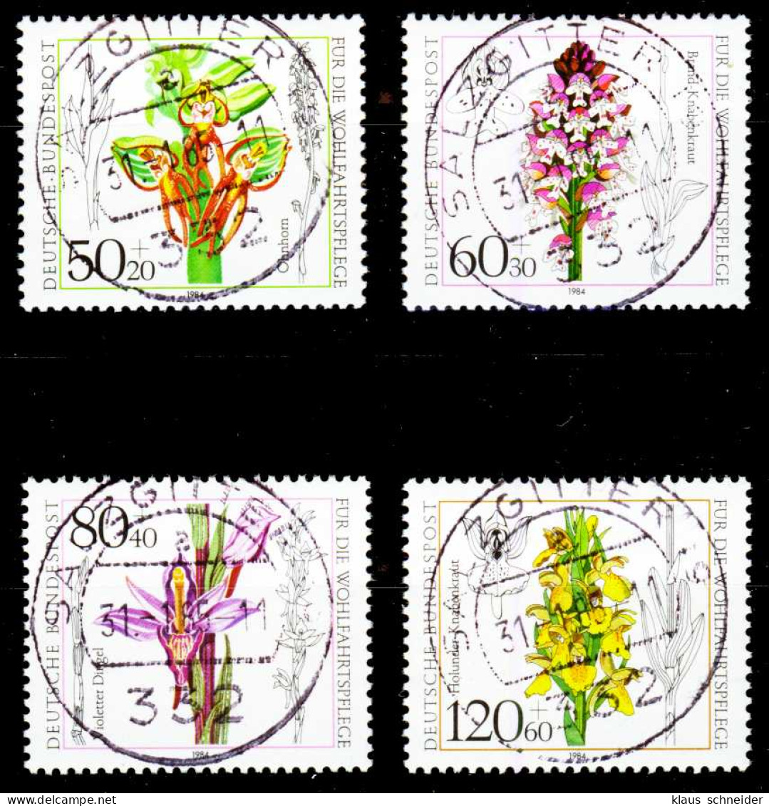 BRD 1984 Nr 1225-1228 Zentrisch Gestempelt X25FA8A - Gebraucht