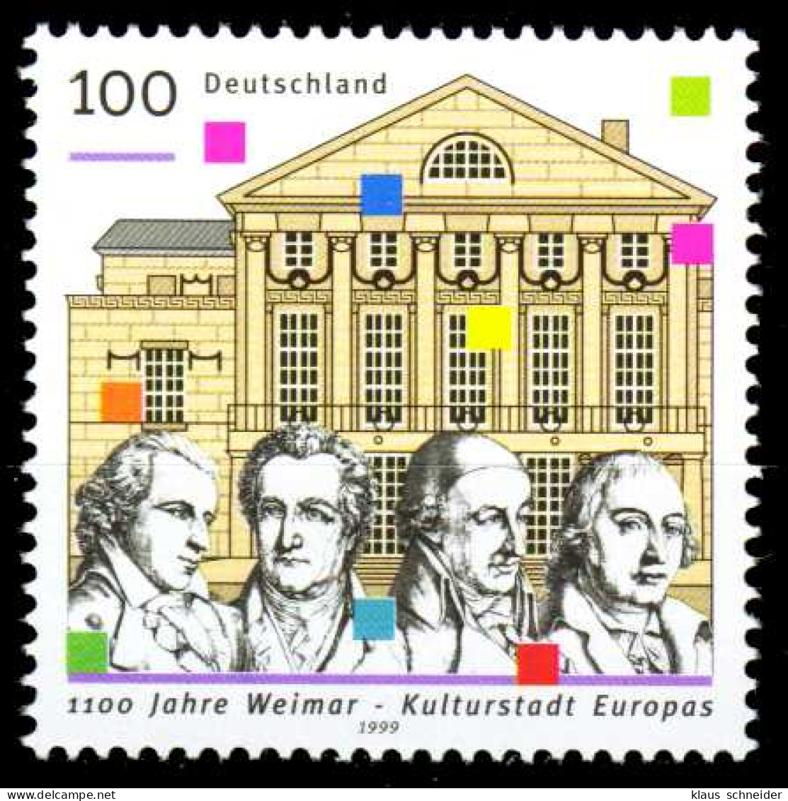 BRD BUND 1999 Nr 2028I Postfrisch SB2CD46 - Unused Stamps